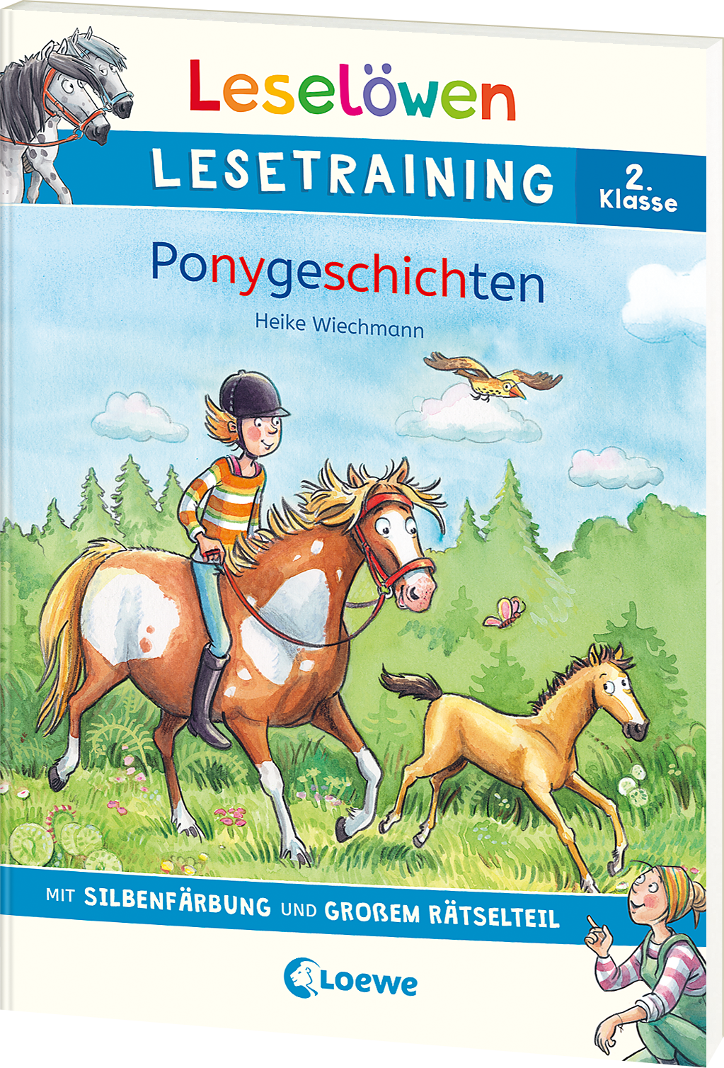 Leselöwen Lesetraining 2. Klasse - Ponygeschichten 9783743215320
