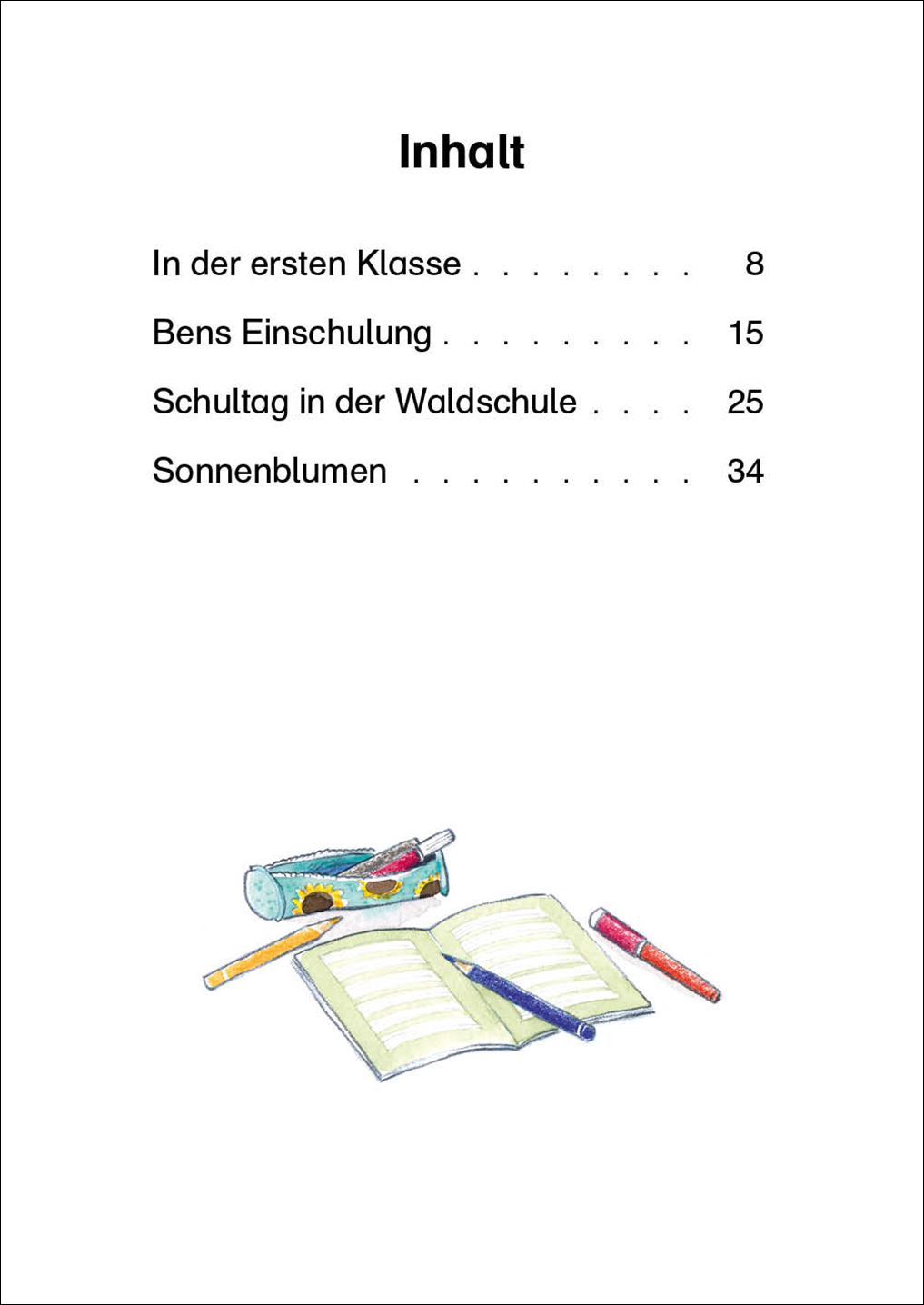 Bildermaus - Geschichten vom ersten Schultag 9783743207608_1