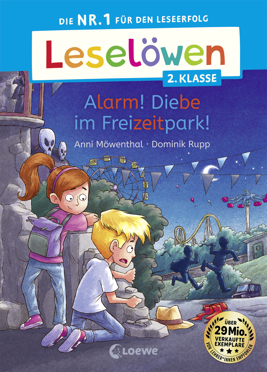 Leselöwen 2. Klasse - Alarm! Diebe im Freizeitpark! 9783732021185