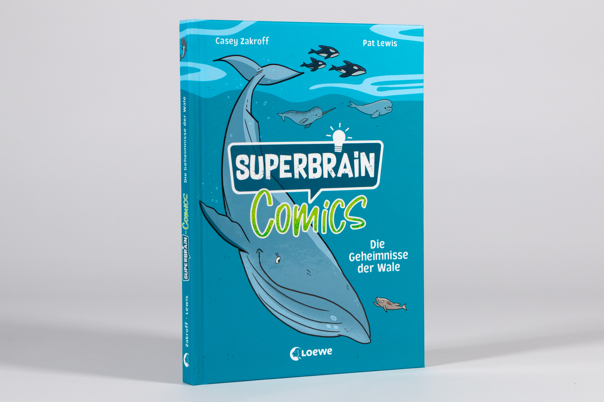 Superbrain-Comics - Die Geheimnisse der Wale 9783743218000_1