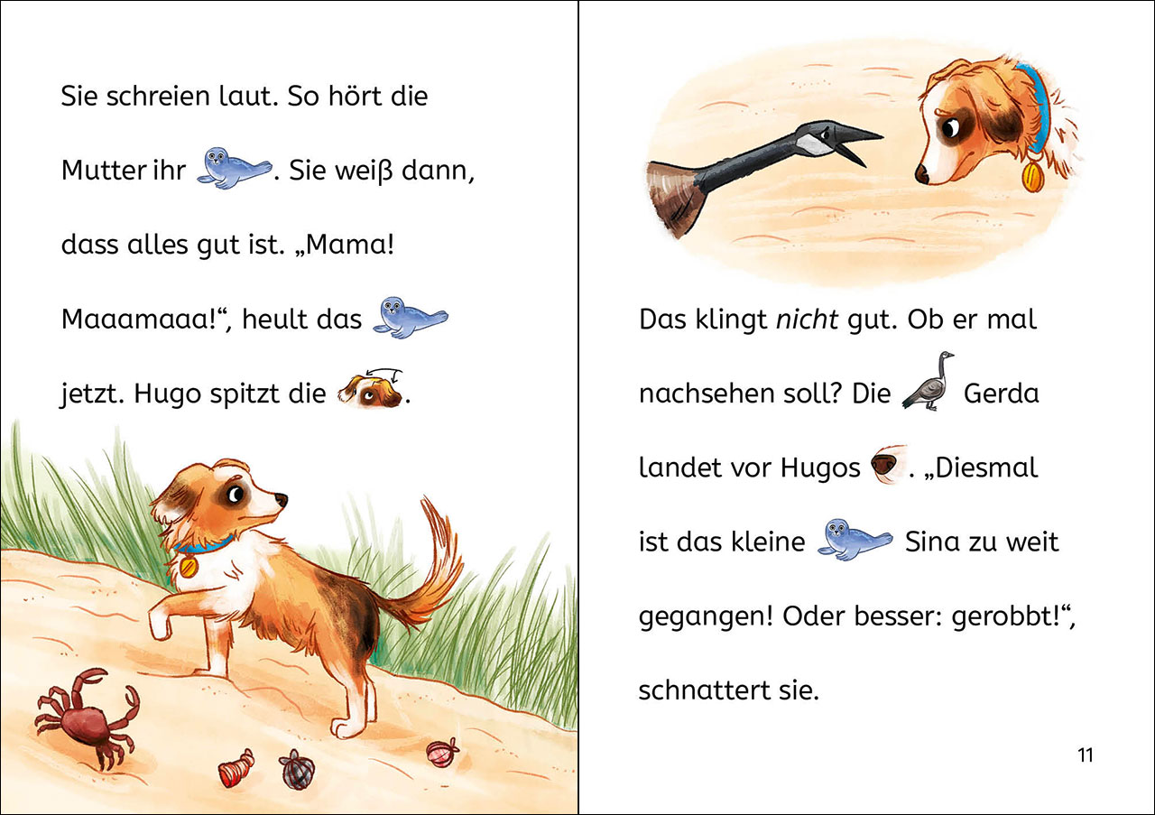 Bildermaus - Sina Seehund hilft ihrem Freund 9783743215030_3