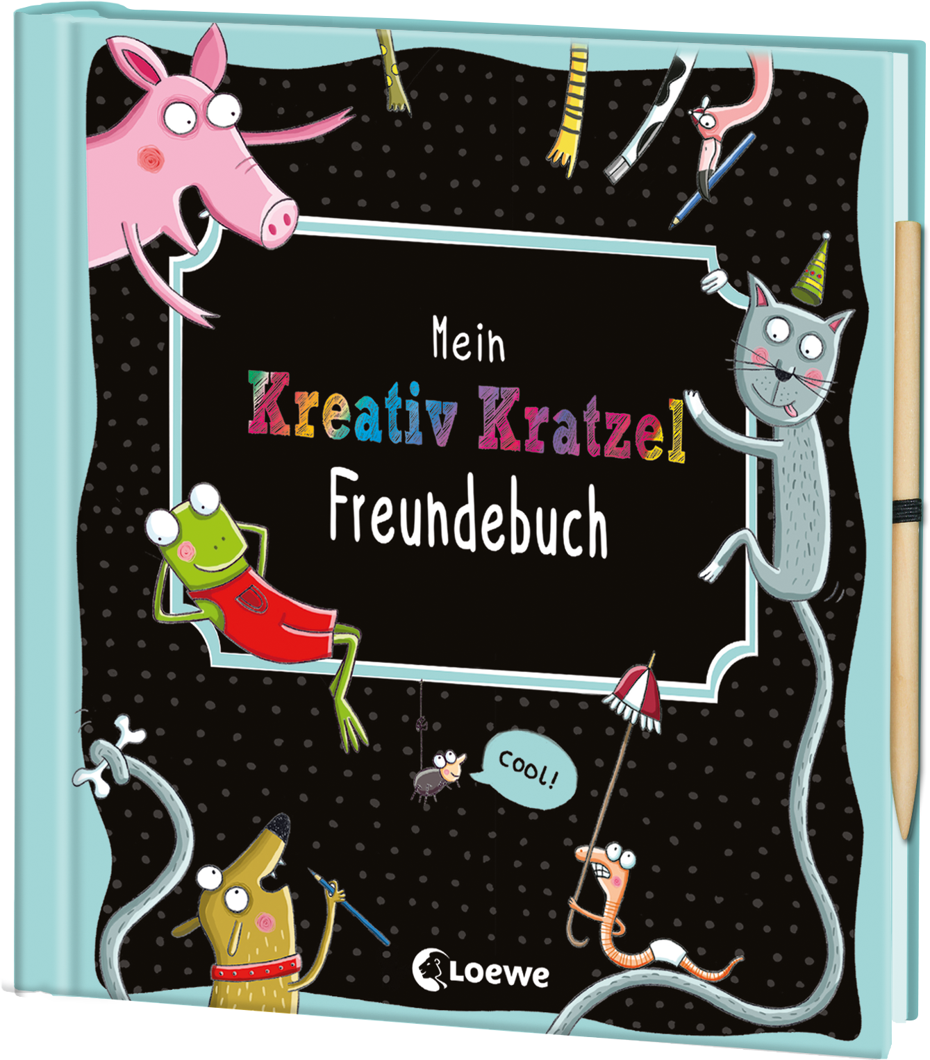 Mein Kreativ-Kratzel Freundebuch 9783743205550