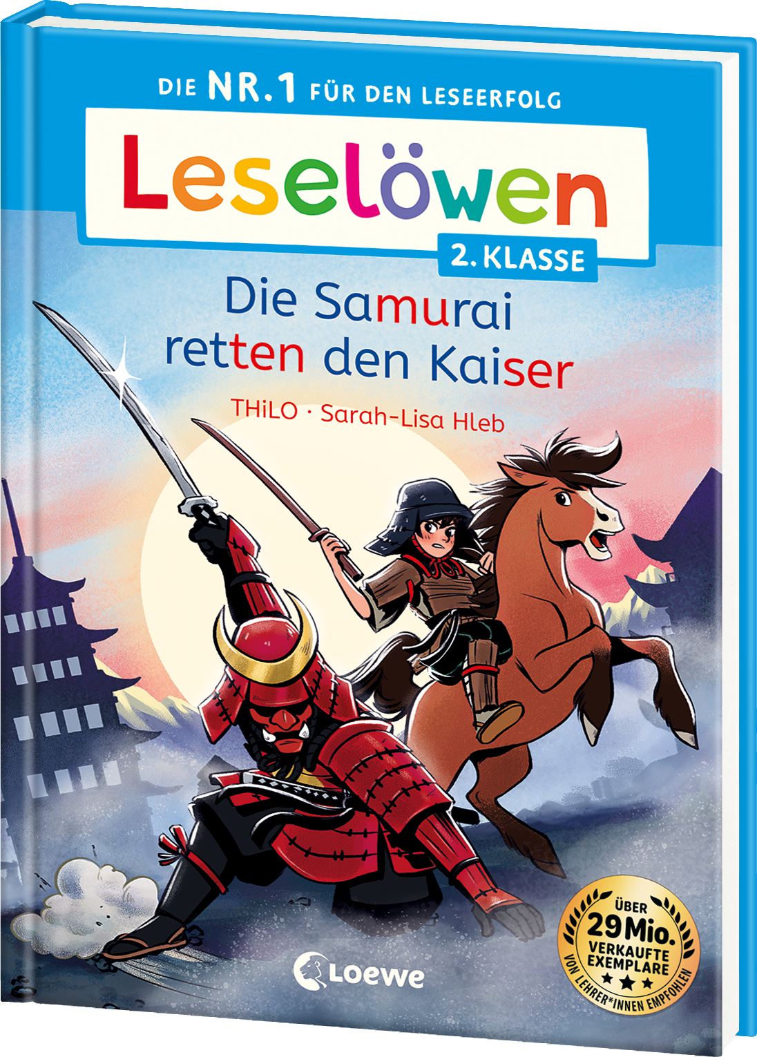 Leselöwen 2. Klasse - Die Samurai retten den Kaiser 9783743217539