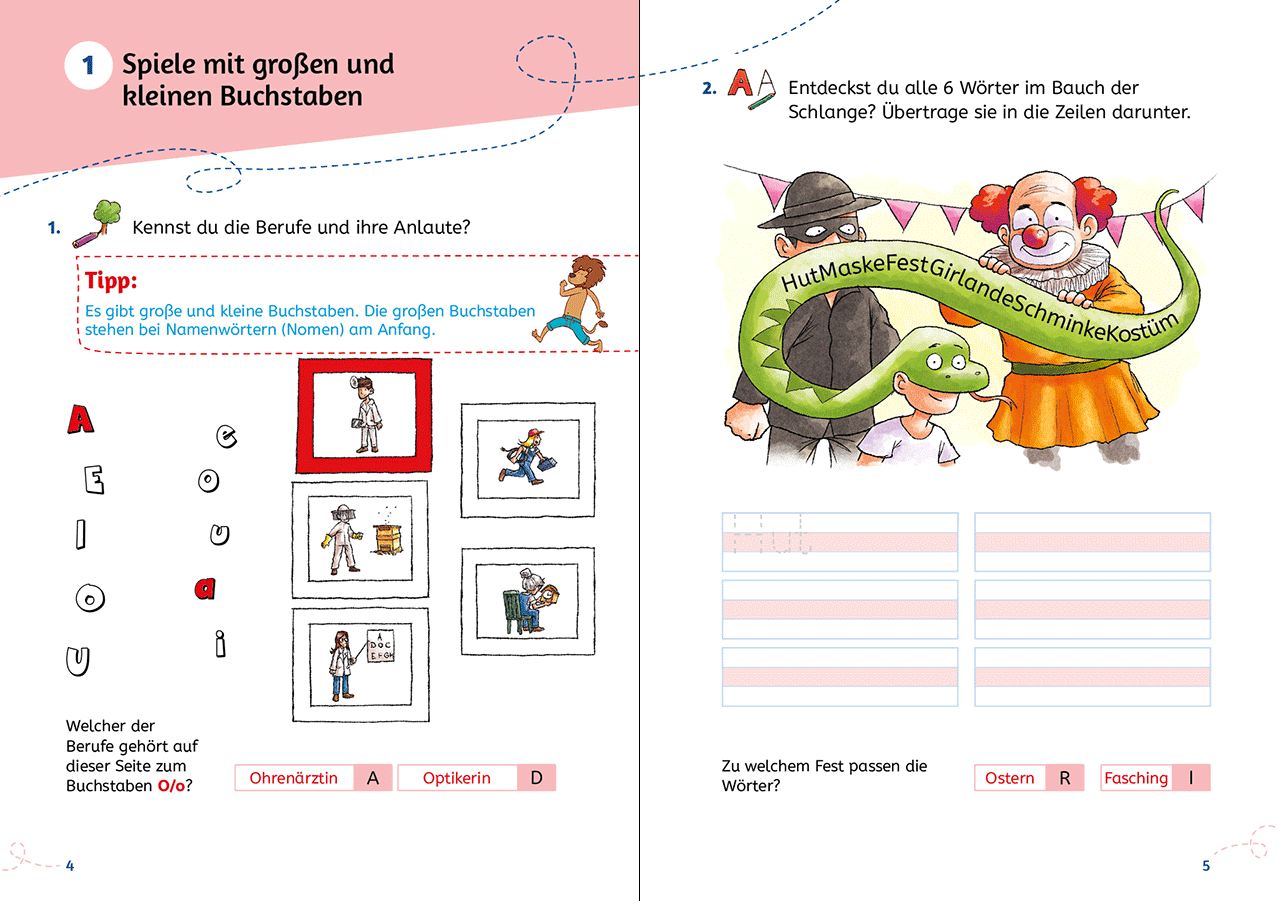 Leselöwen Lernhilfen - Rechtschreib-Spiele - 1. Klasse 9783743220300_05