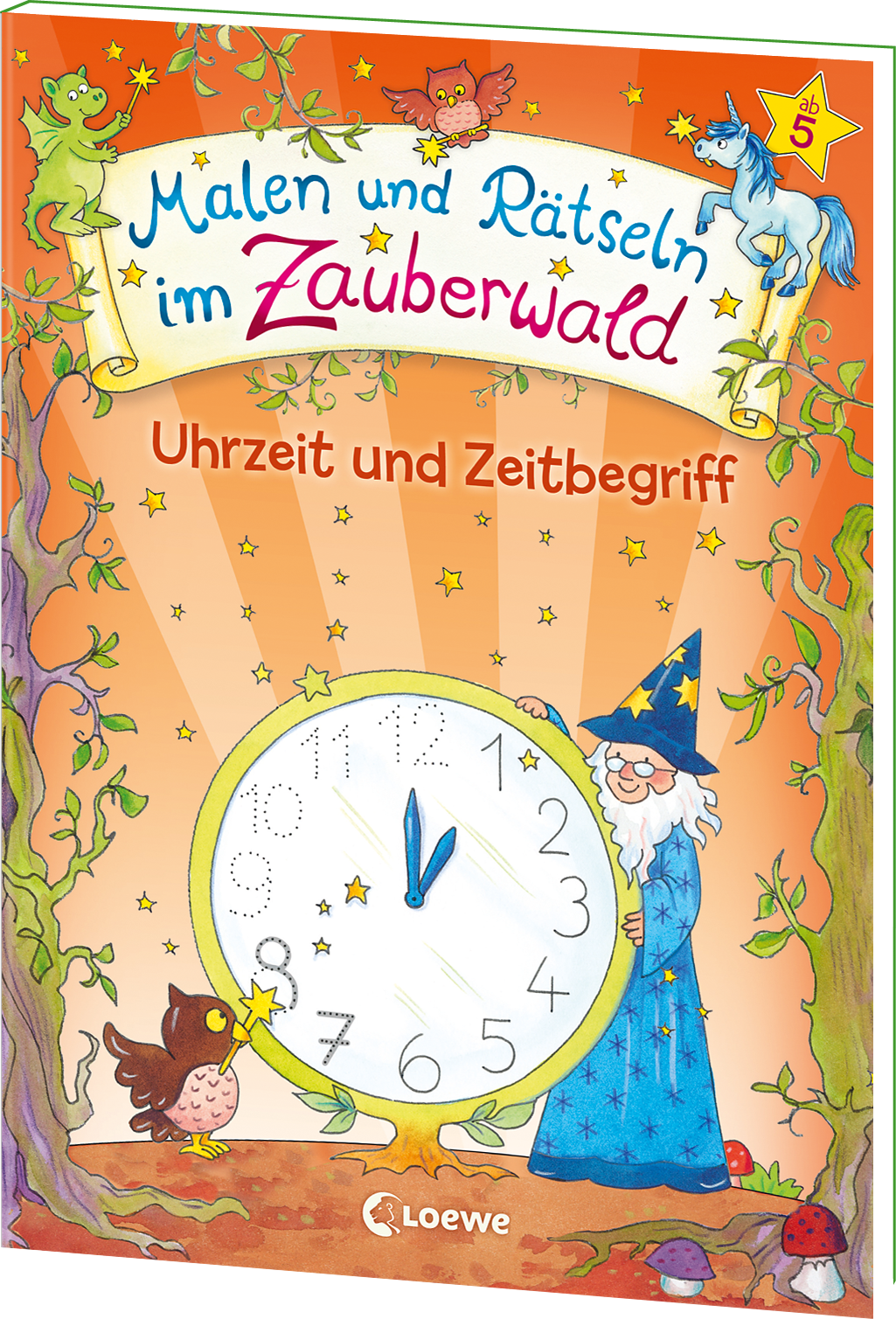Drawing and Puzzle-solving in the Enchanted Forest - Time 9783743201187