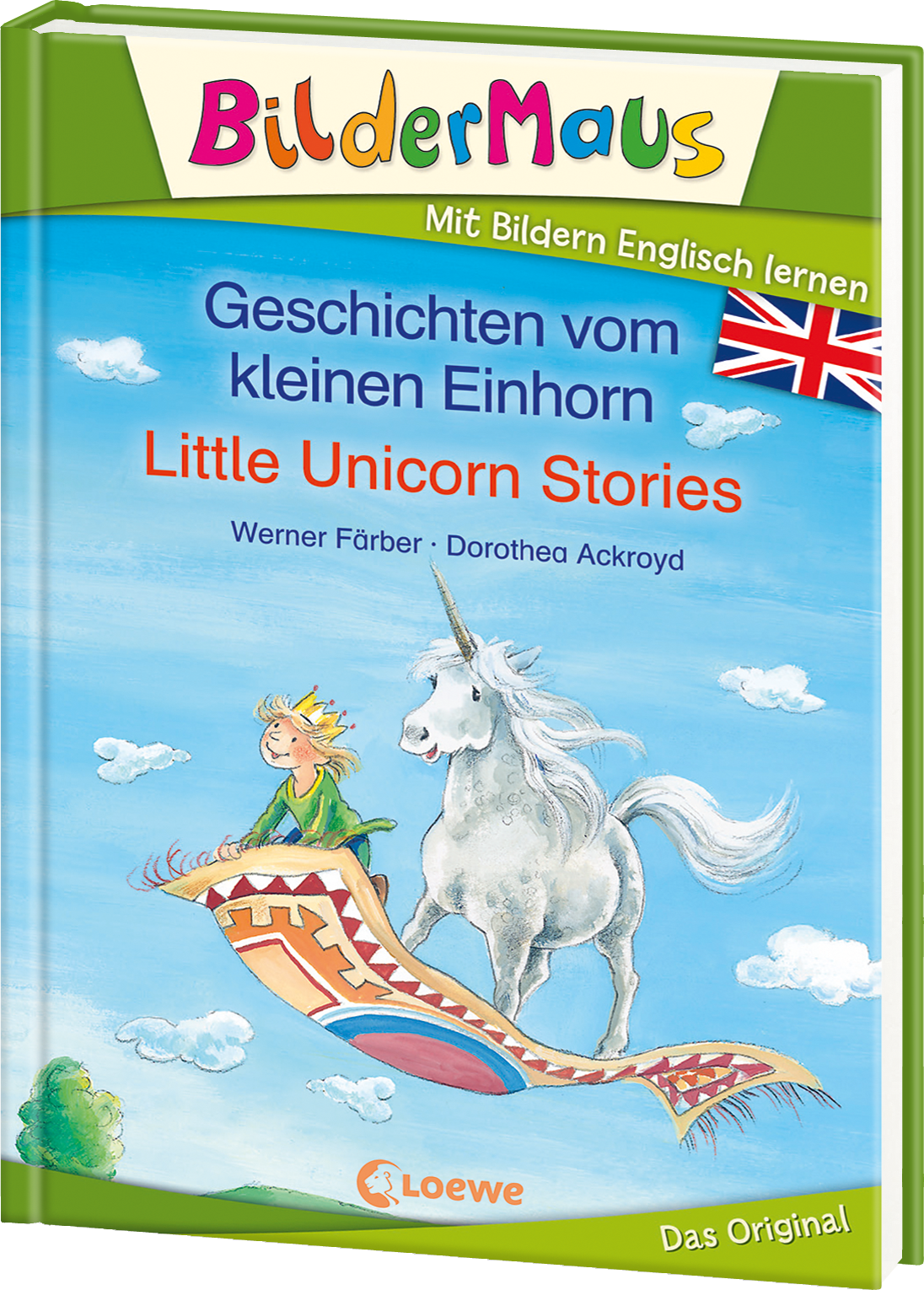 Bildermaus - Mit Bildern Englisch lernen- Geschichten vom kleinen Einhorn - Little Unicorn Stories