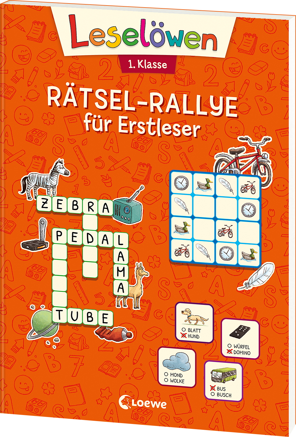 Leselöwen Rätsel-Rallye für Erstleser - 1. Klasse (Orange) 9783743209626