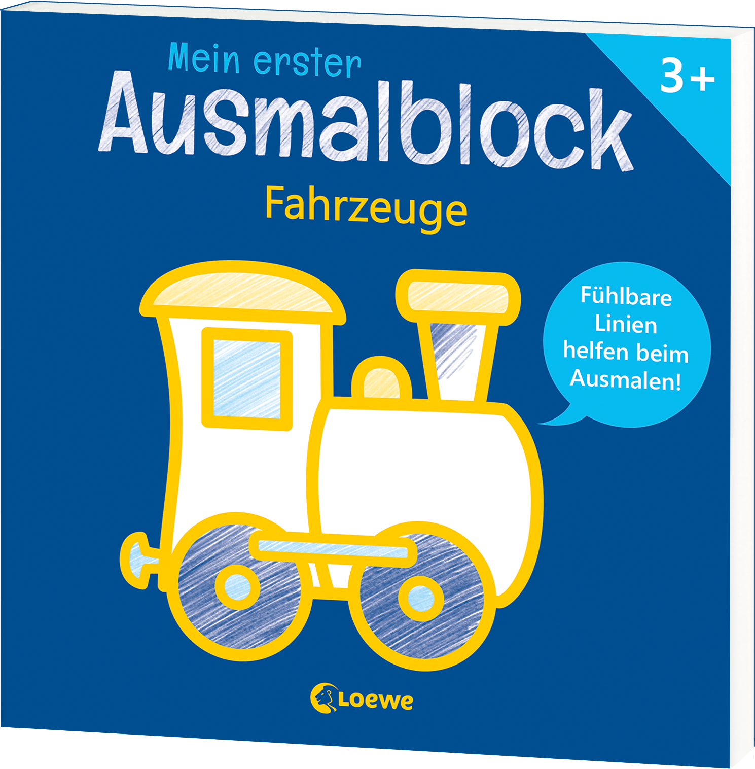 Mein erster Ausmalblock - Fahrzeuge  9783743212626