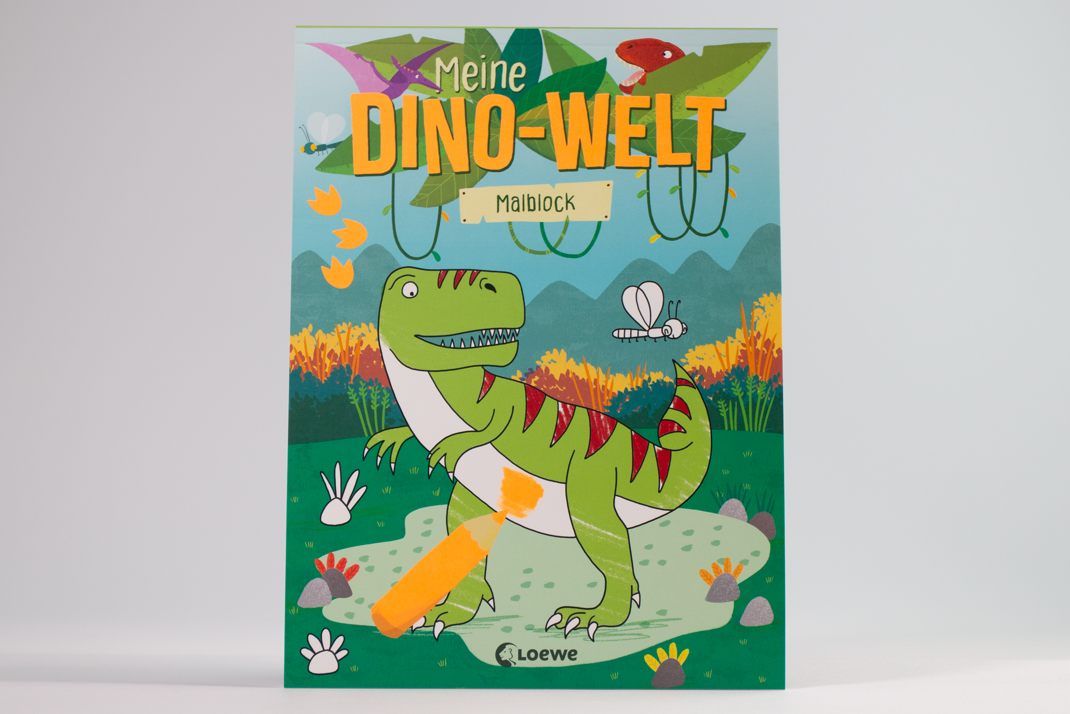 Meine Dino-Welt - Malblock 9783743220539_1