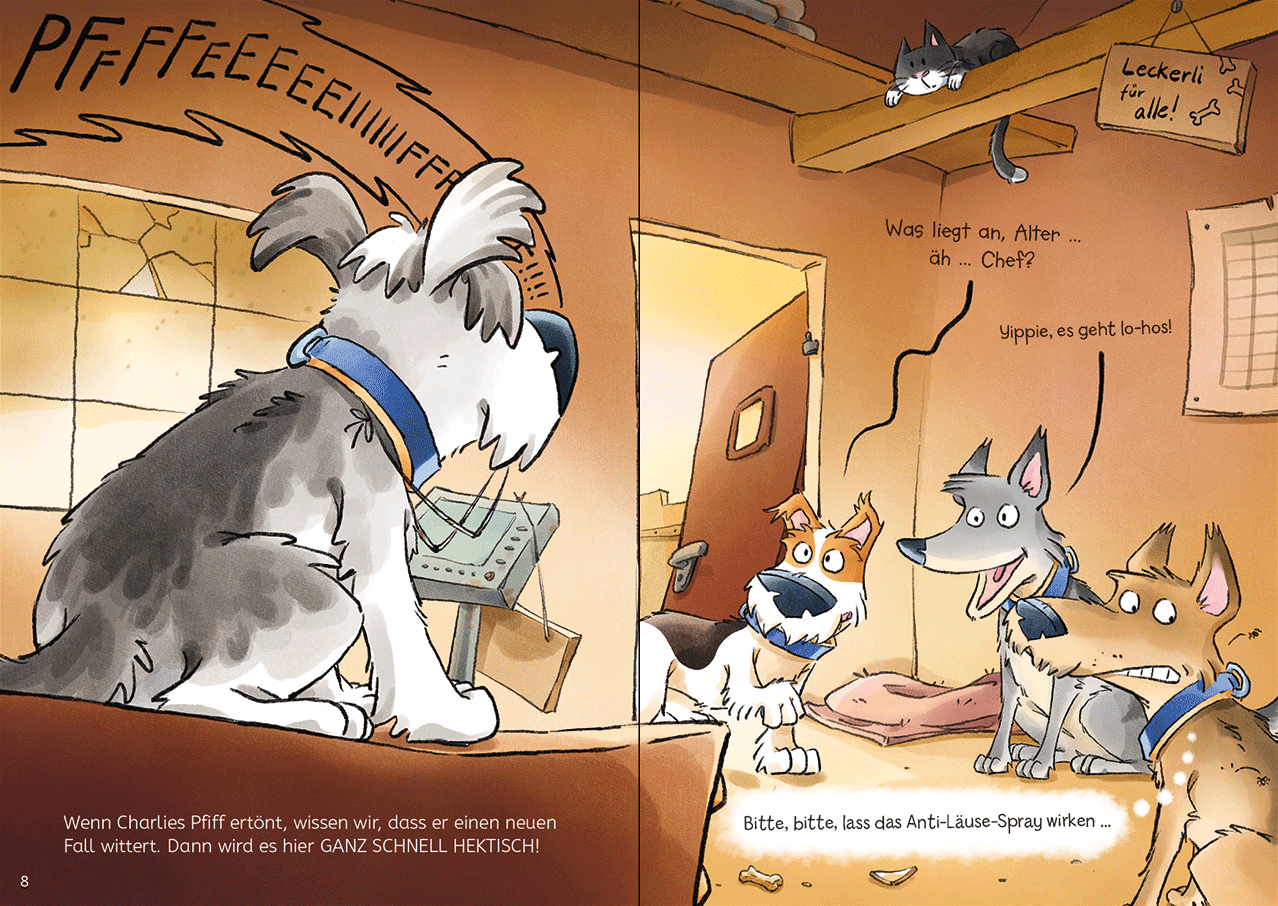 Kommissar Pfote ermittelt (Band 1) - Schnüffler mit Schnauze 9783743221758_11