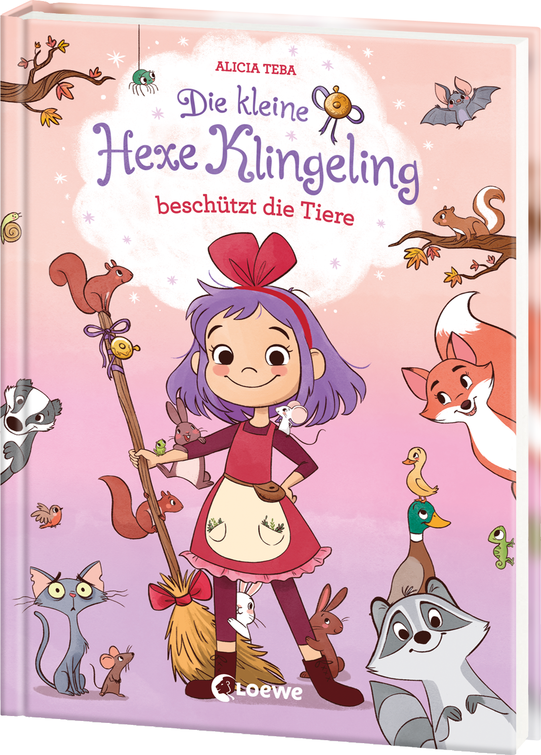 Die kleine Hexe Klingeling beschützt die Tiere 9783743225824