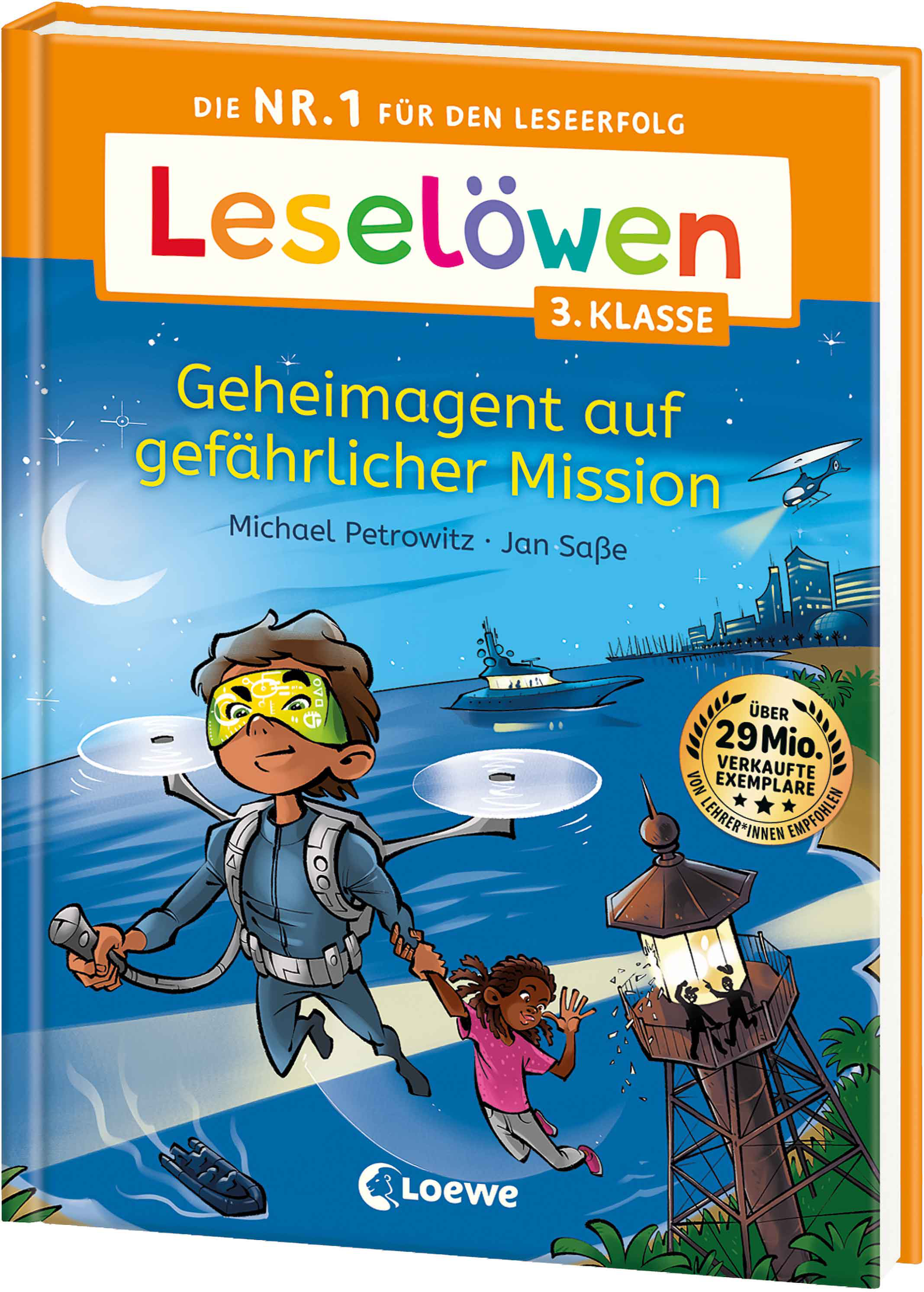 Leselöwen 3. Klasse - Geheimagent auf gefährlicher Mission 9783743218956