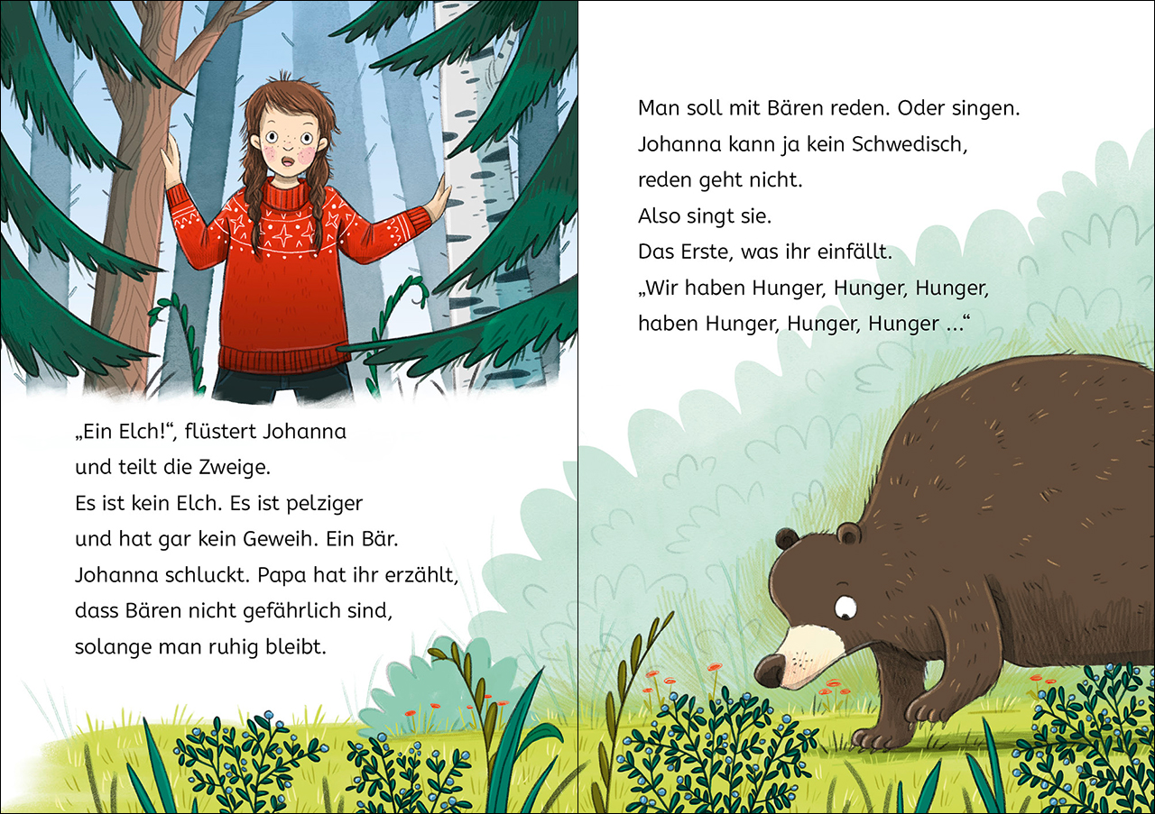 Leselöwen 2. Klasse - Geschichten von Camping-Abenteuern 9783743211742_3