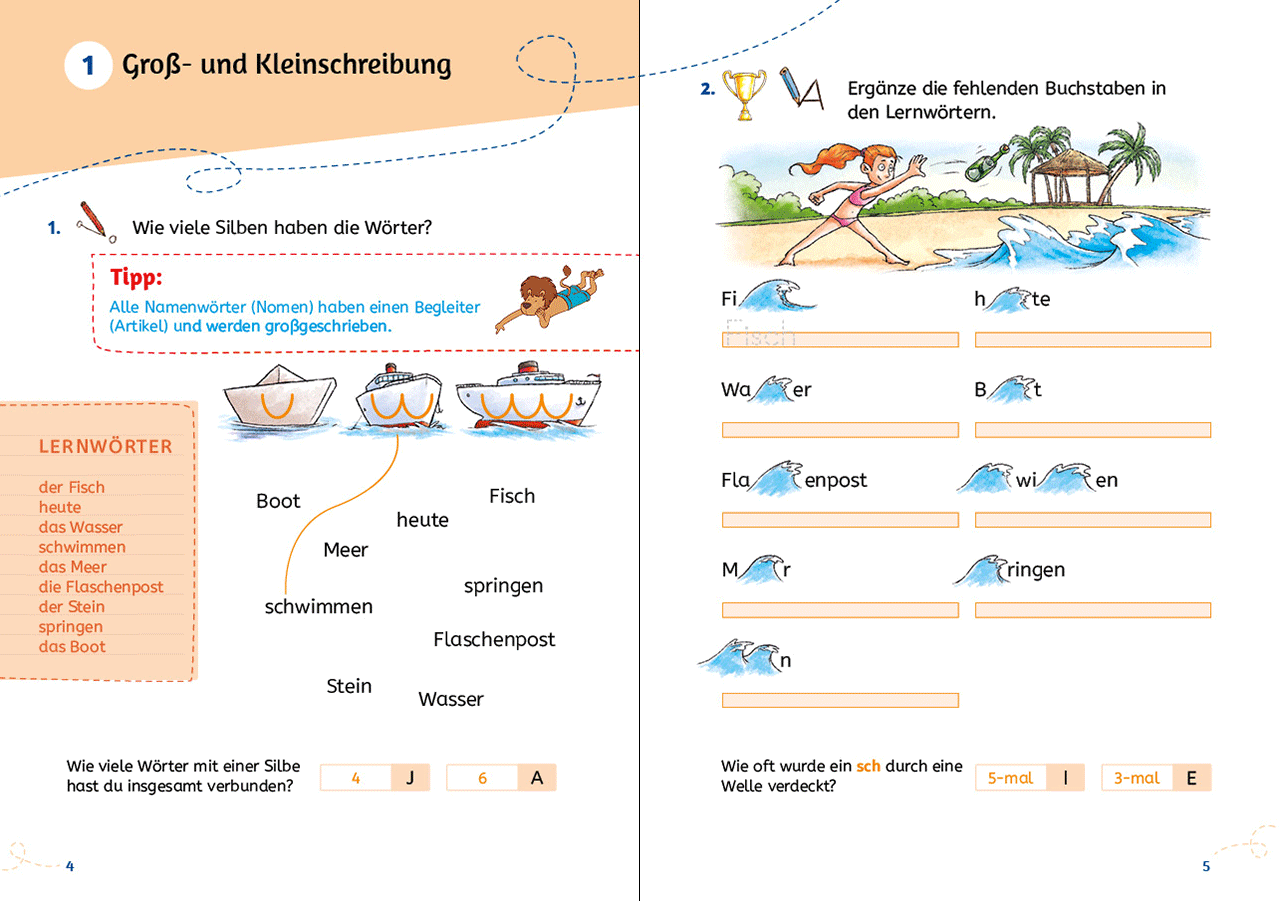 Leselöwen Lernhilfen - Diktat-Training und Lernwörter - 3. Klasse 9783743220317_11