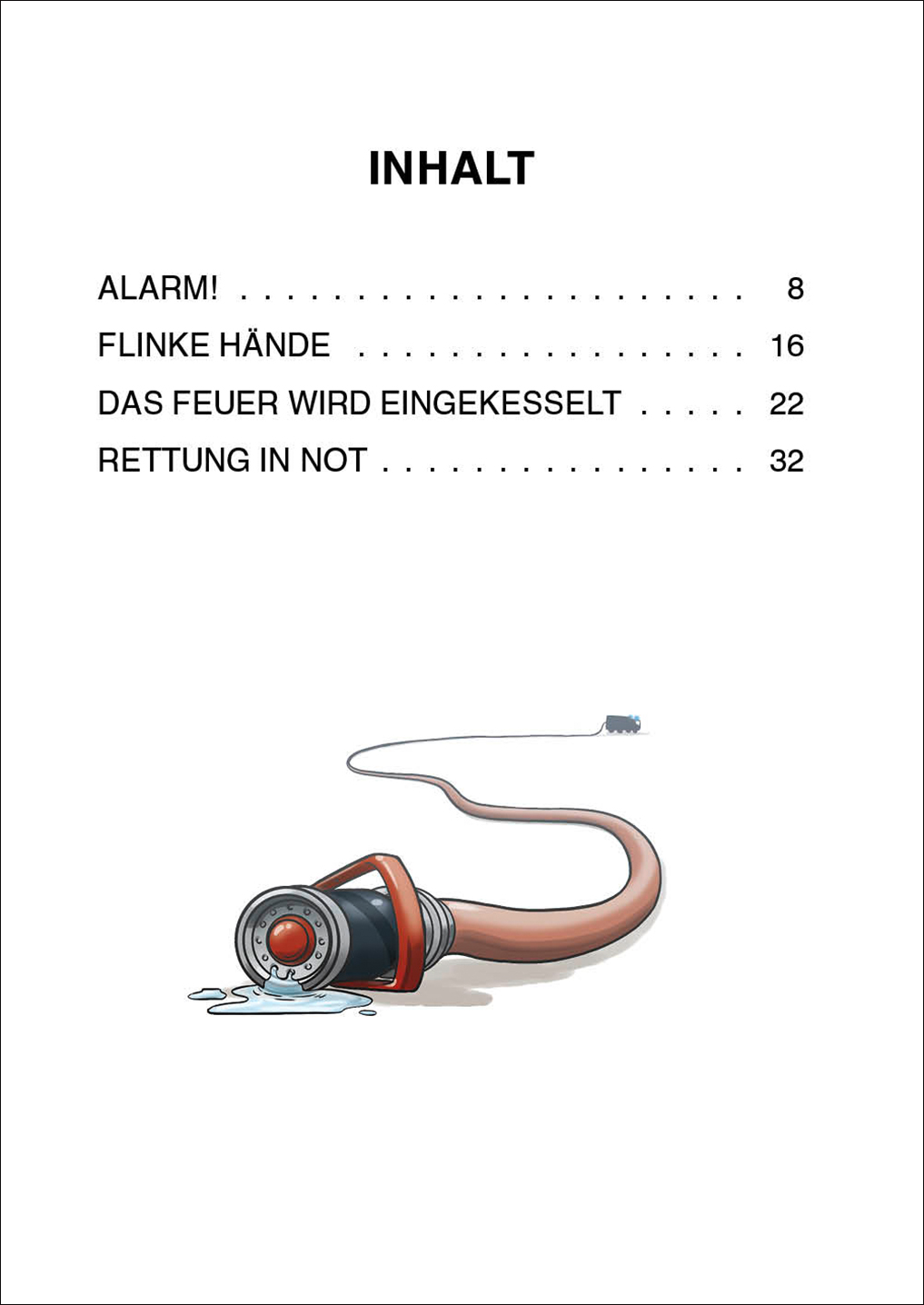 Leselöwen 1. Klasse - Achtung, Feuerwehr im Einsatz! (Großbuchstabenausgabe) 9783743207585_1