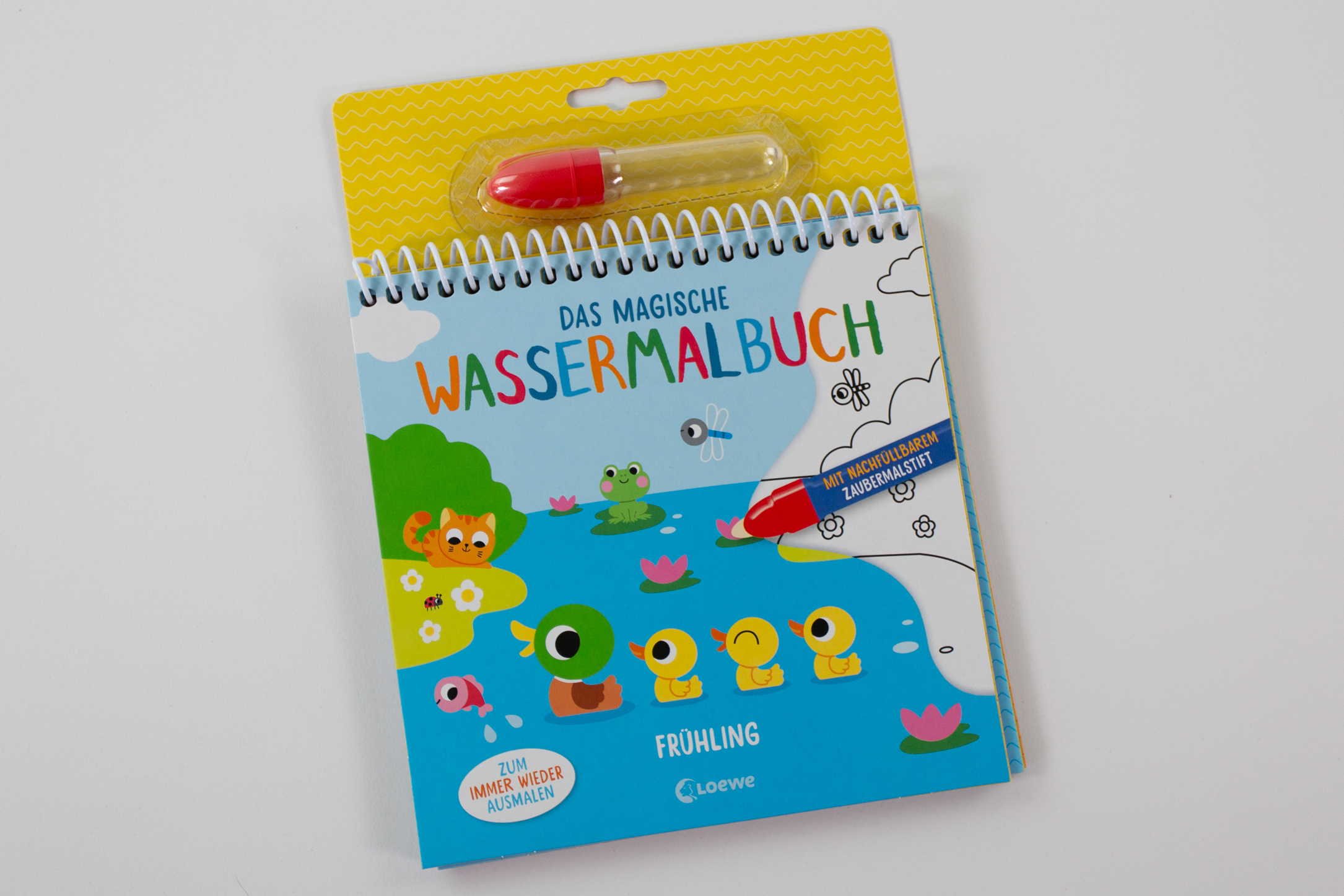 Das magische Wassermalbuch - Wilde Tiere 9783743222113_4