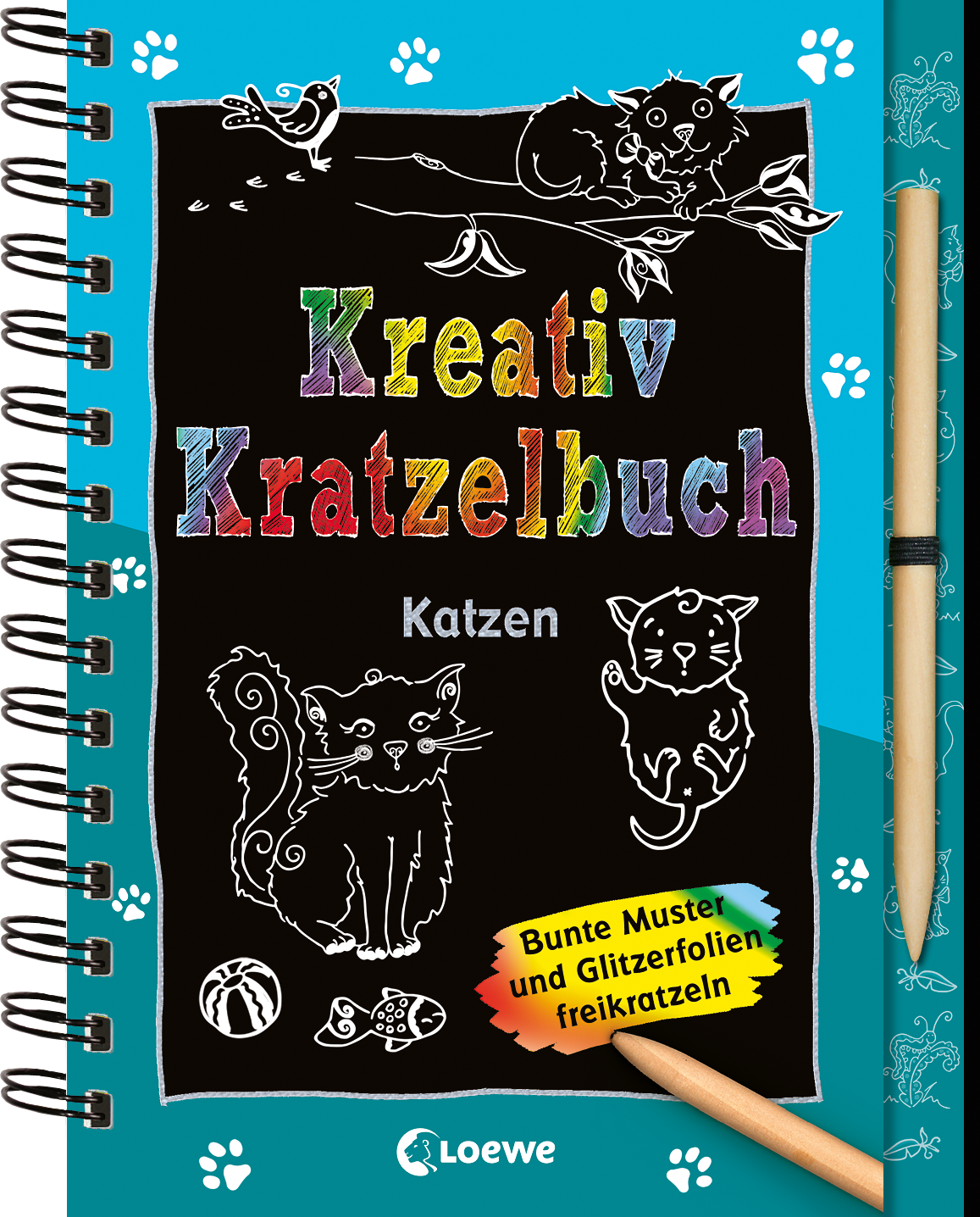 Kreativ-Kratzelbuch: Katzen  9783785588093