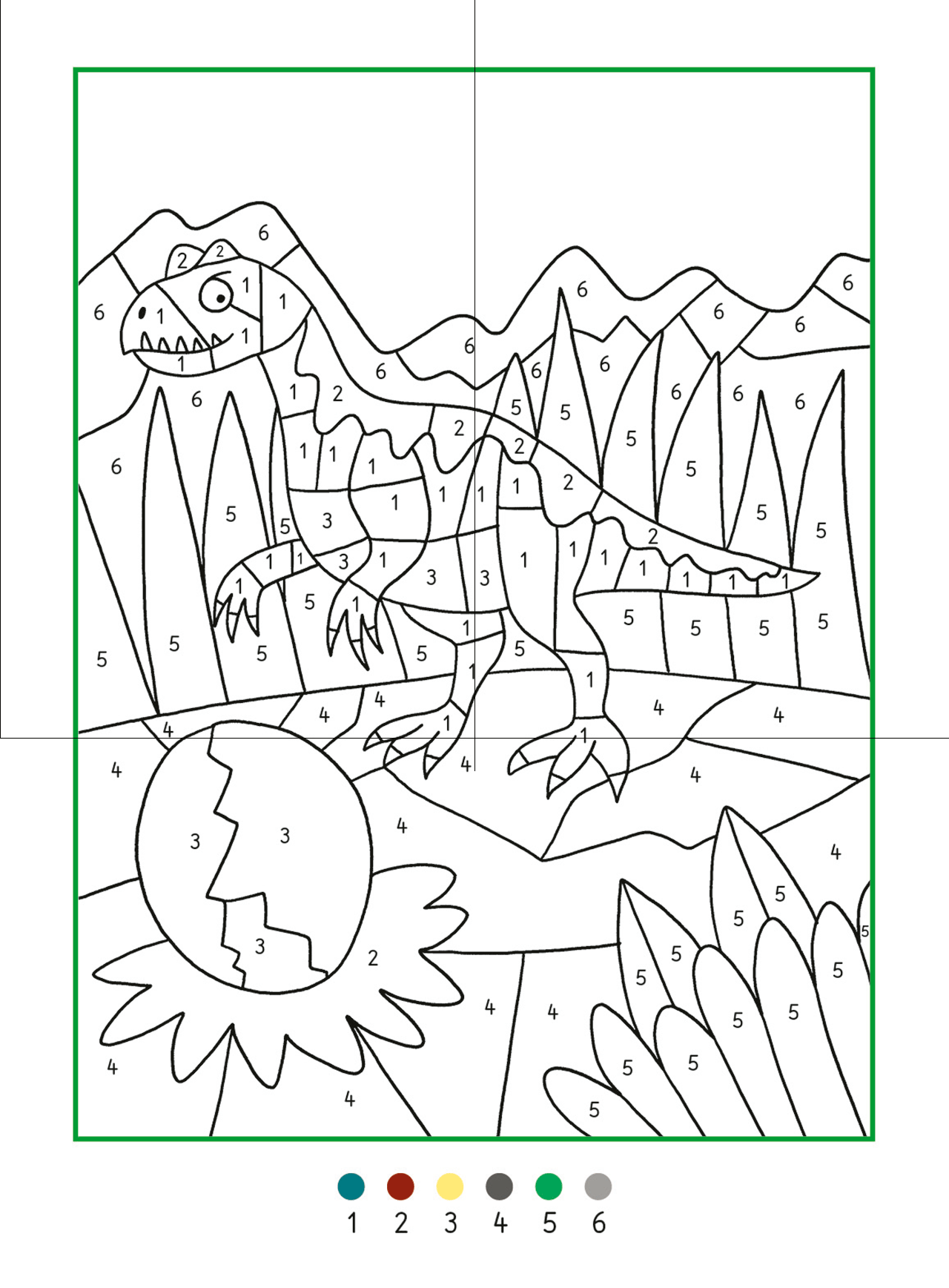 Meine Dino-Welt - Malen nach Zahlen 9783743224599_12