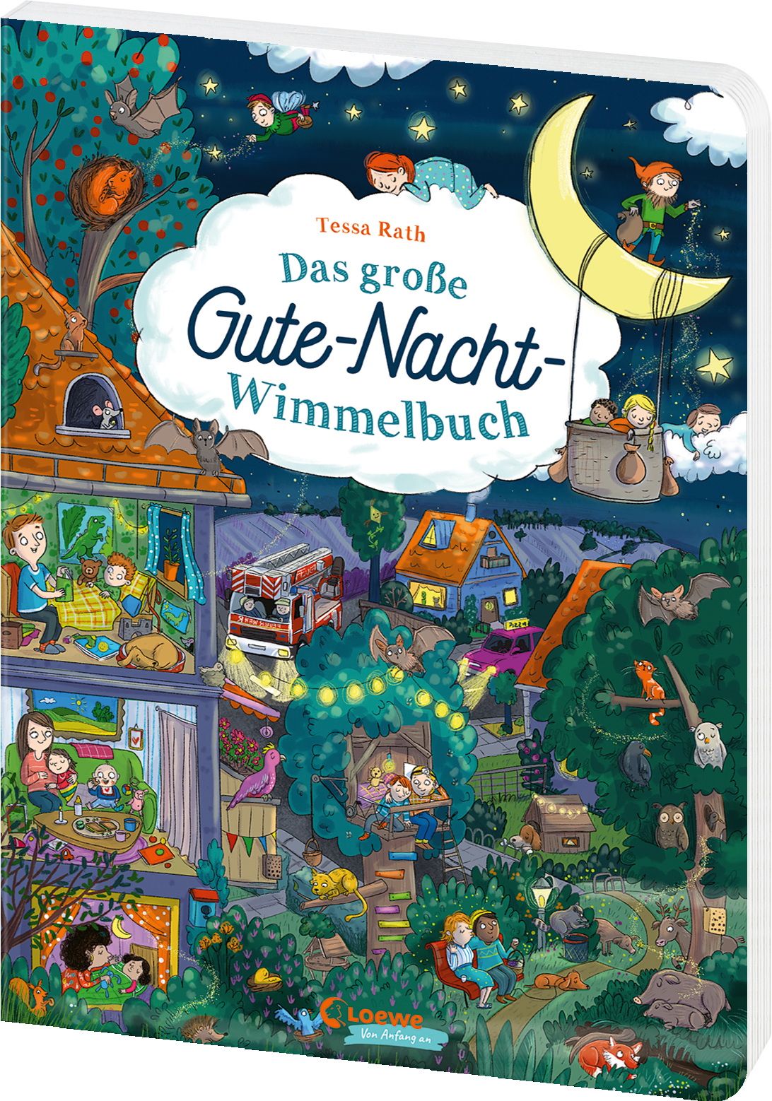 Das große Gute-Nacht-Wimmelbuch 9783743214033