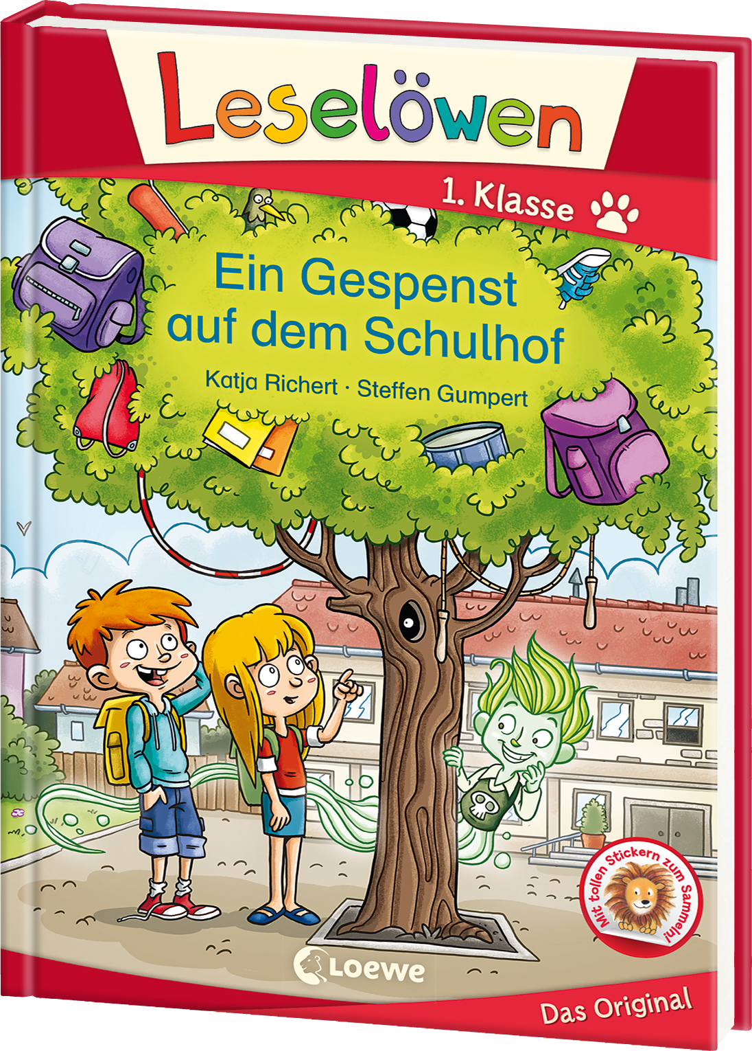 Leselöwen 1. Klasse - Ein Gespenst auf dem Schulhof 9783743204843