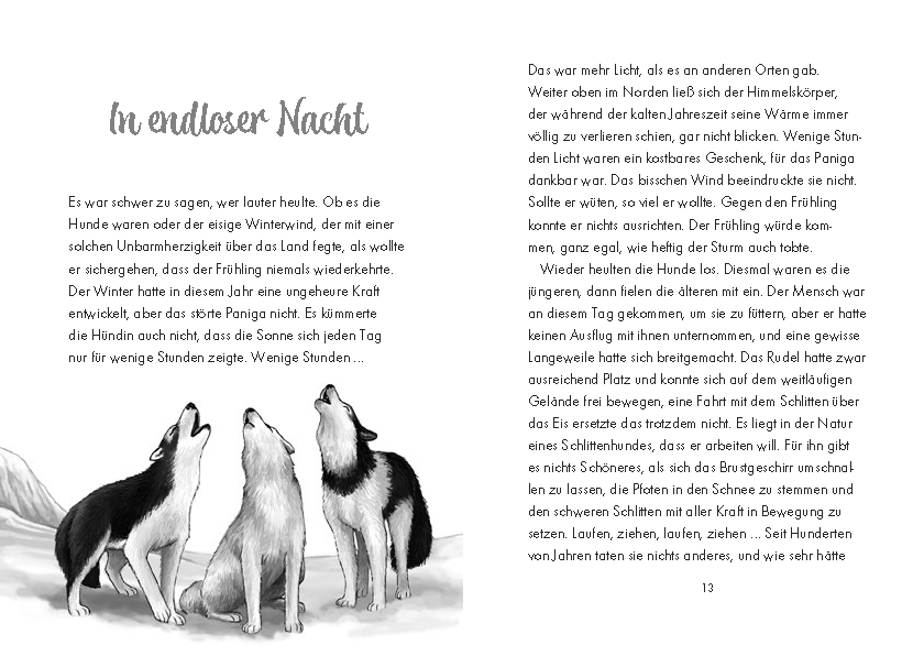 Das geheime Leben der Tiere;  Innenseite Der Pakt der Schlittenhunde; Linkziel: Titeldetailseite