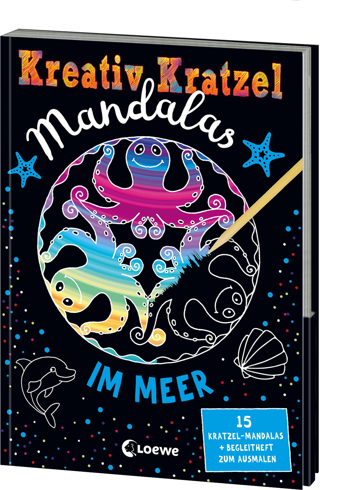 Creative Scratching Mandalas: Ocean 9783743203990