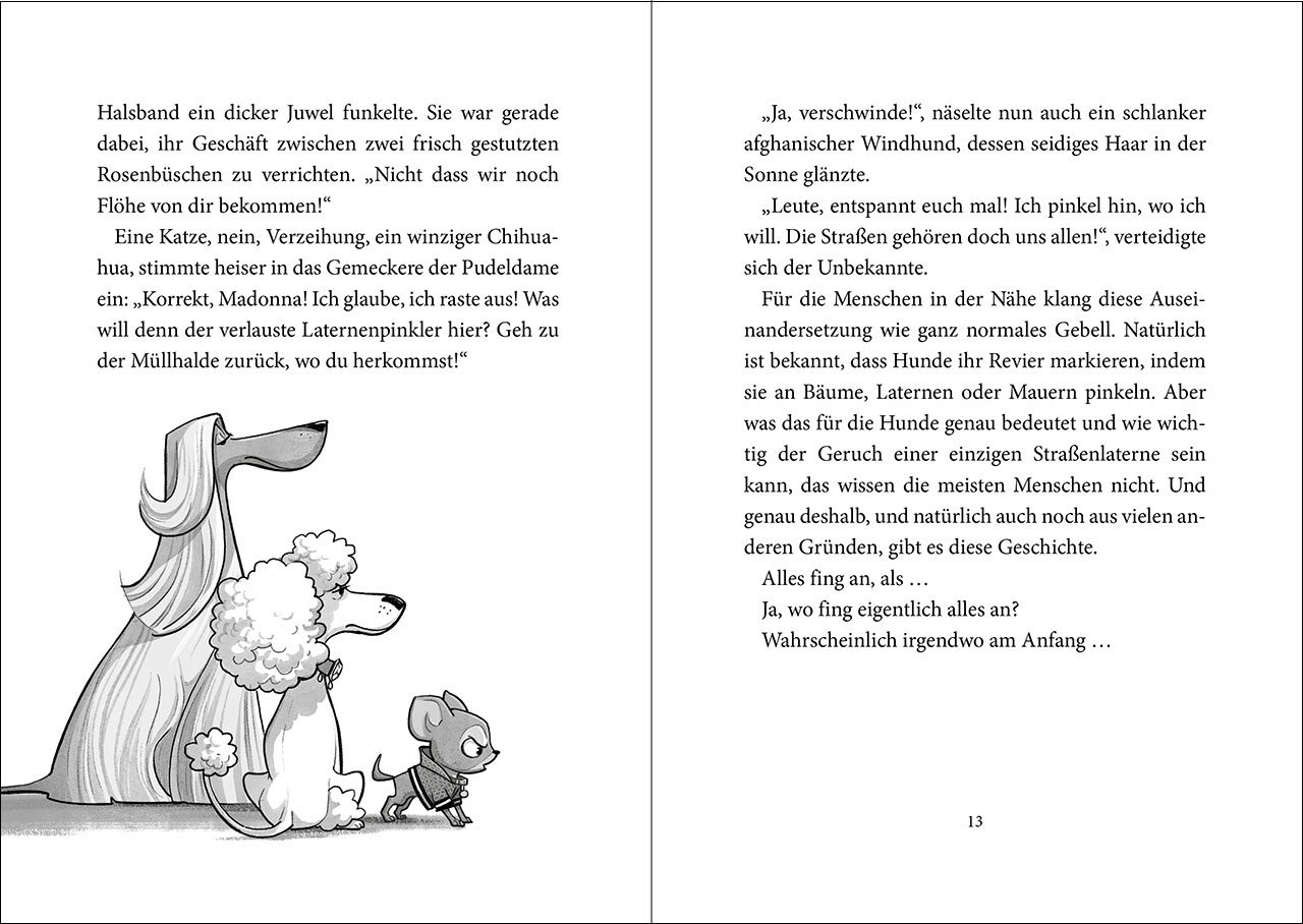 Die Straßengäng (Band 1) - Eine Pfote wäscht die andere 9783743215115_06