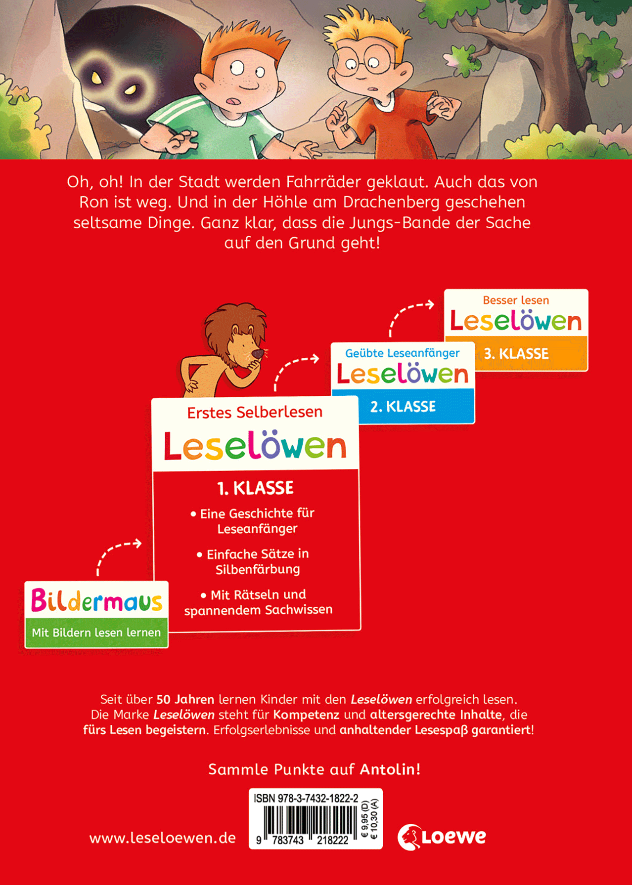 Leselöwen 1. Klasse - Die Jungs-Bande auf Spurensuche 9783743218222_01