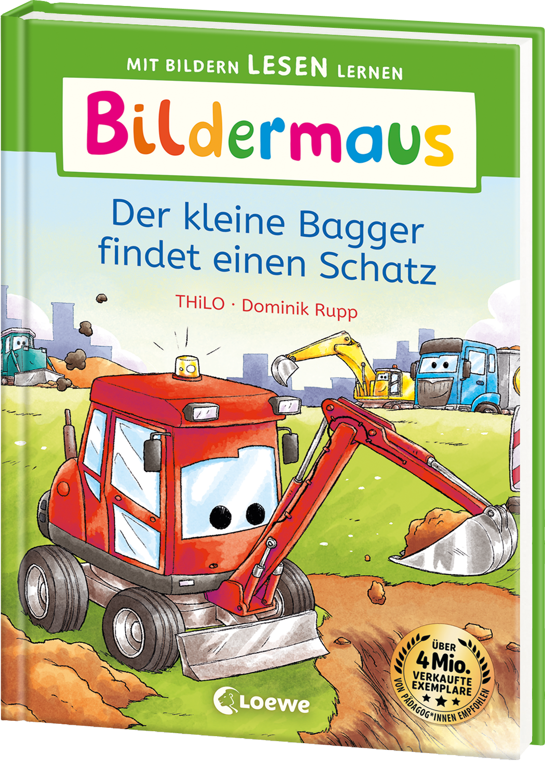 Bildermaus - Der kleine Bagger findet einen Schatz 9783743221918
