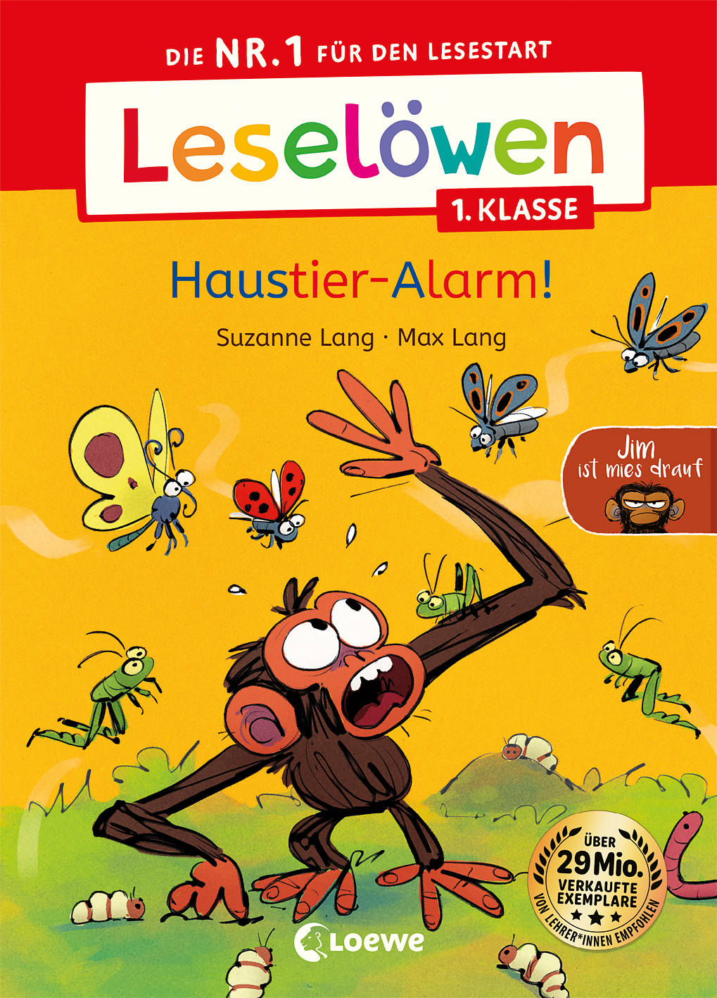 Leselöwen 1. Klasse - Jim ist mies drauf - Haustier-Alarm! 9783732023226