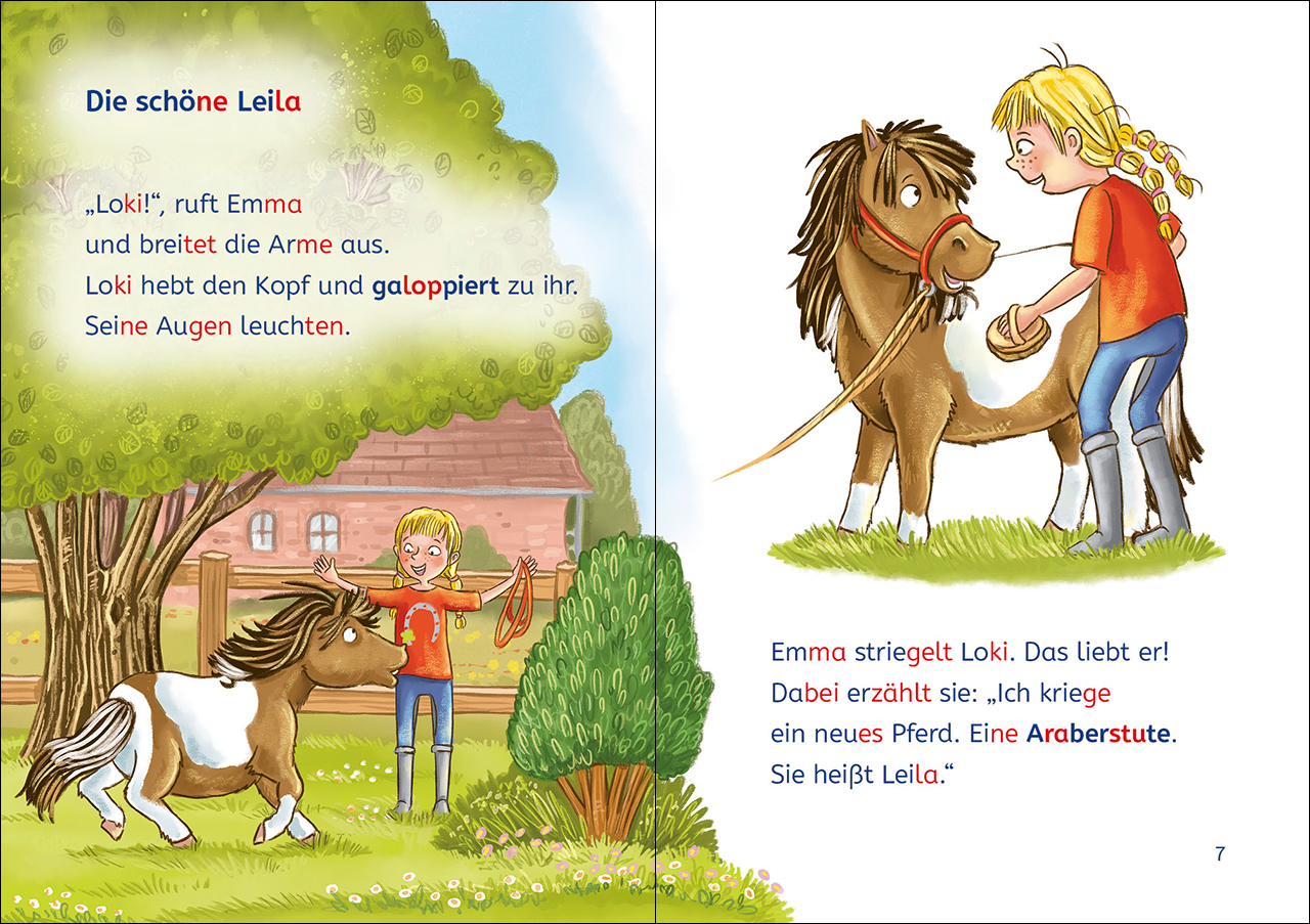 Leselöwen 1. Klasse - Eine ponystarke Freundschaft 9783743214354_1