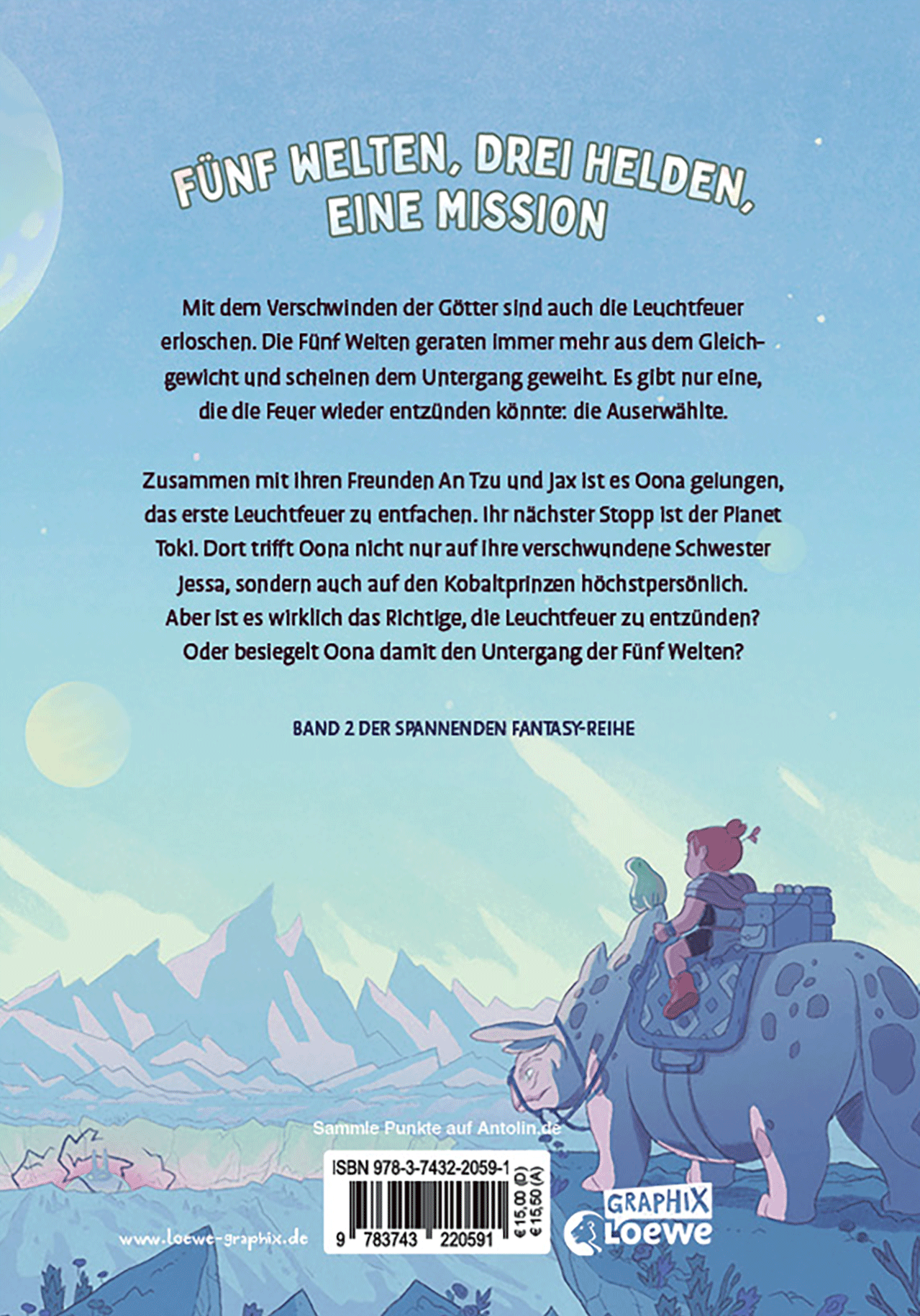 5 Worlds (Band 2) - Der Kobaltprinz 9783743220591_01