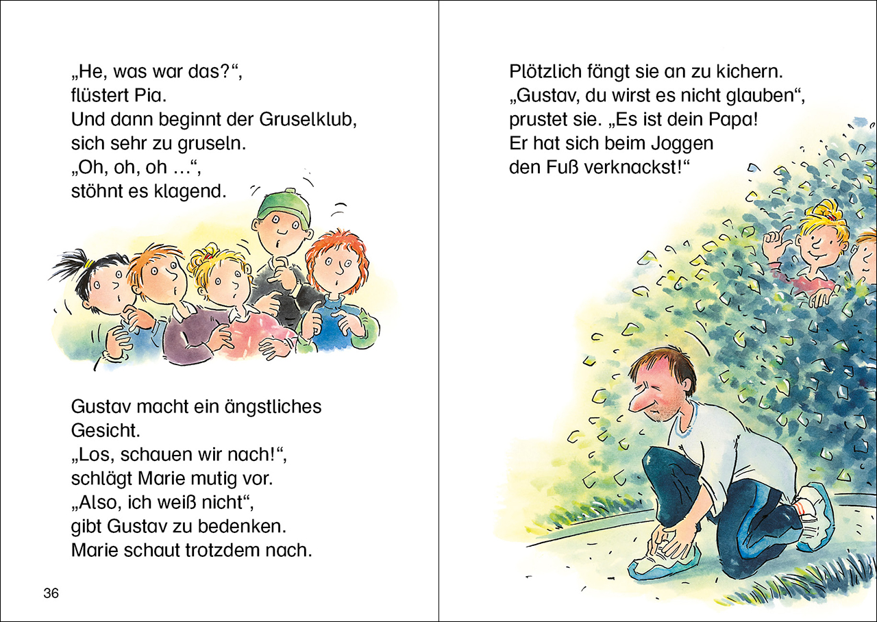 Leselöwen - Das Original - 7-Minuten-Geschichten zum Lesenlernen - Achtung, Gänsehaut-Gefahr! 9783743214262_4 Leselöwen - Das Original - 7-Minuten-Geschichten zum Lesenlernen - Achtung, Gänsehaut-Gefahr! 9783743214262_4