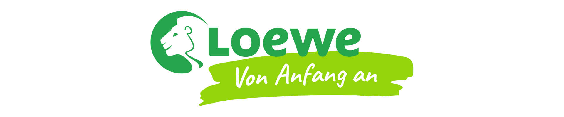 Logo "Loewe von Anfang an"