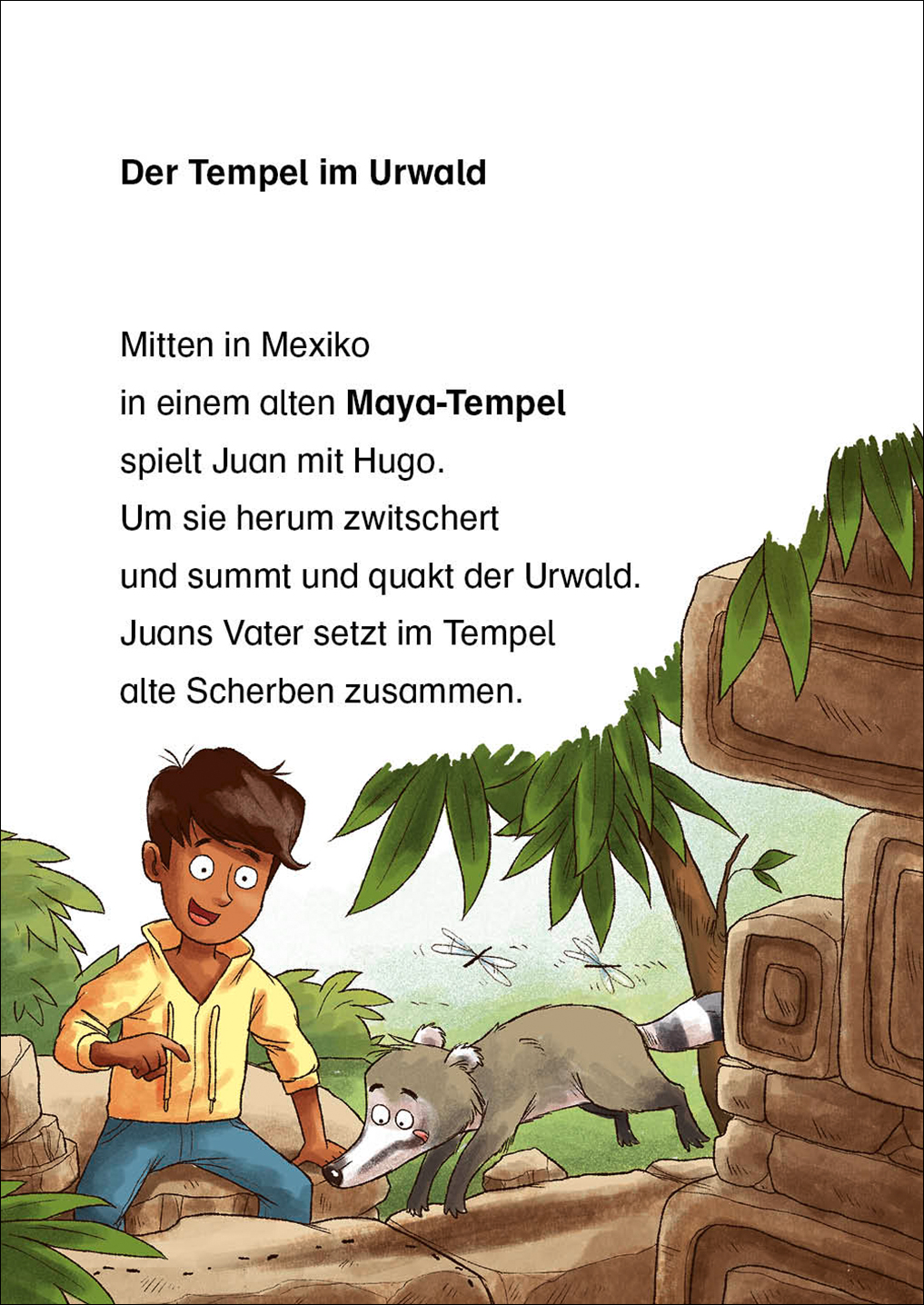 Leselöwen 2. Klasse - Abenteuer im Maya-Tempel 9783743208049_2