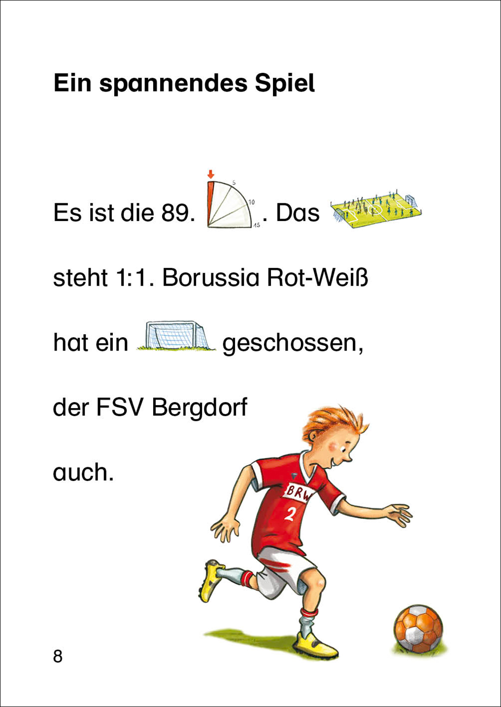 Bildermaus - Mit Bildern Englisch lernen - Fußballgeschichten - Football Stories 9783743210936_1