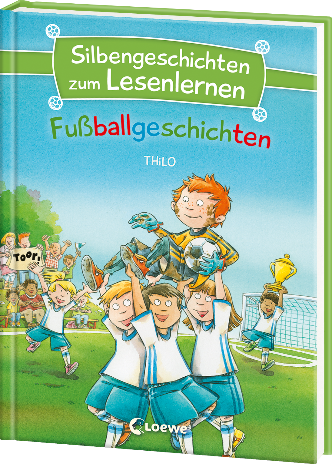 Silbengeschichten zum Lesenlernen - Fußballgeschichten  9783743205048