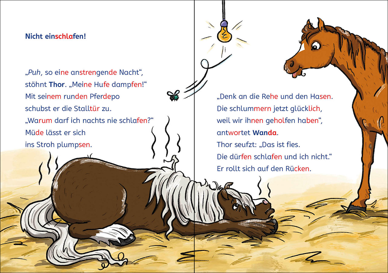 Leselöwen 2. Klasse - Geheime Mission auf dem Reiterhof 9783743215016_1