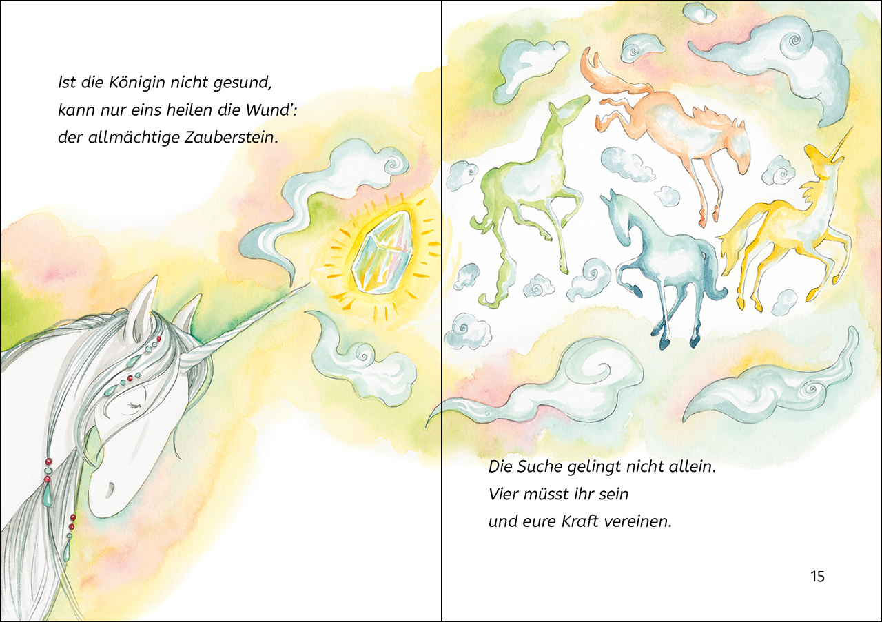 Leselöwen 1. Klasse - Die Insel der magischen Pferde 9783743211766_4