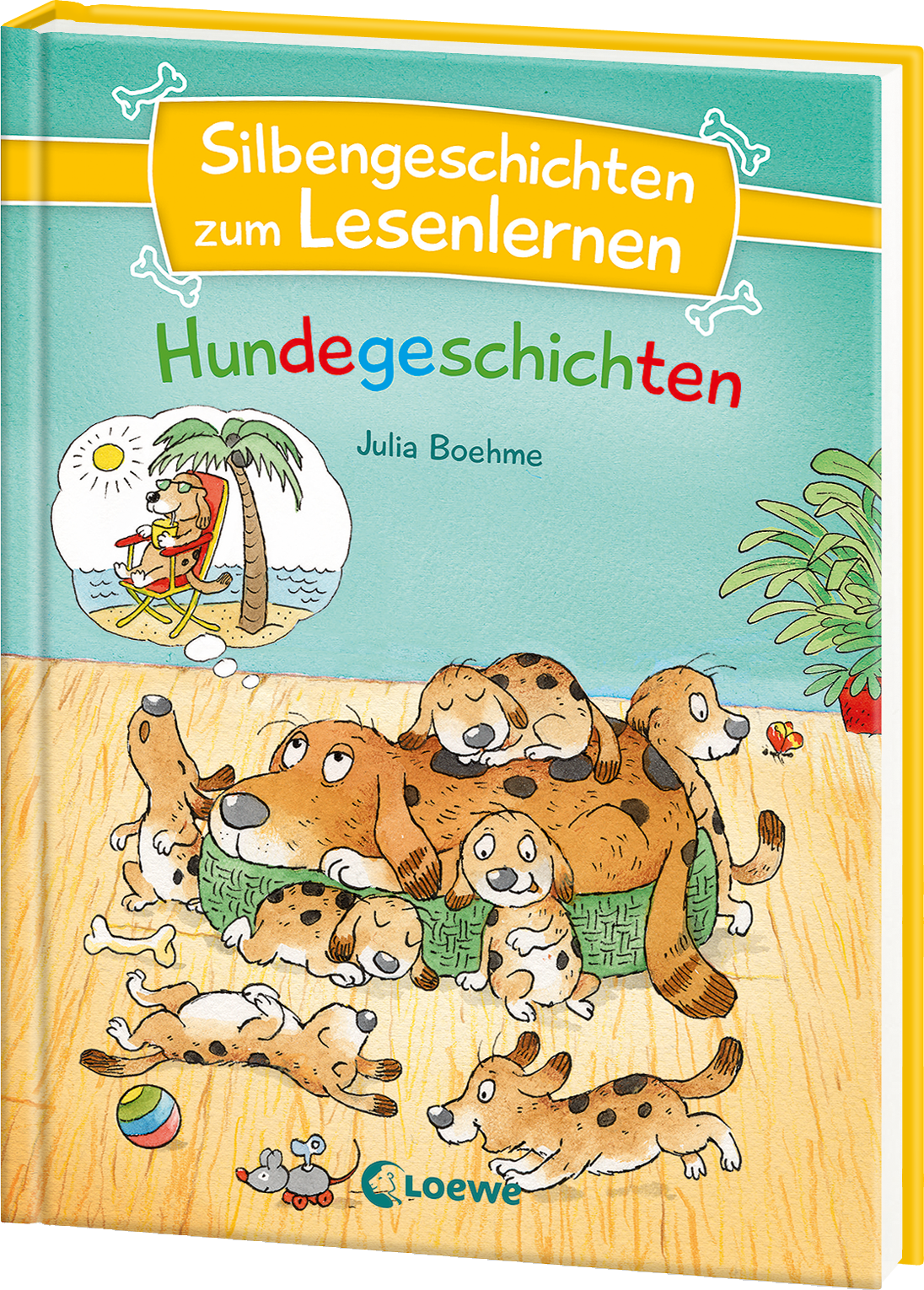 Silbengeschichten zum Lesenlernen - Hundegeschichten 9783743213975