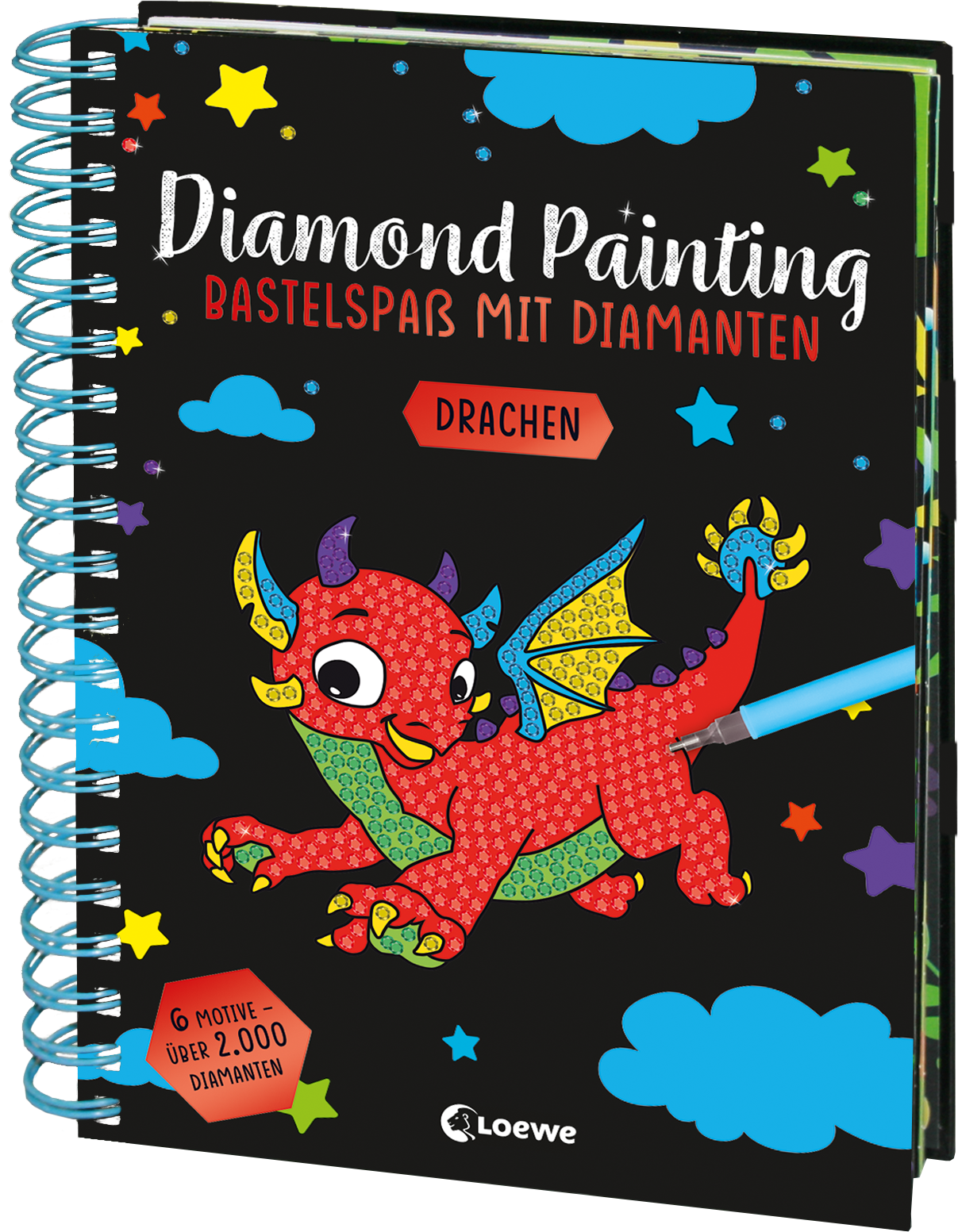 Diamond Painting - Bastelspaß mit Diamanten - Drachen 9783743215429