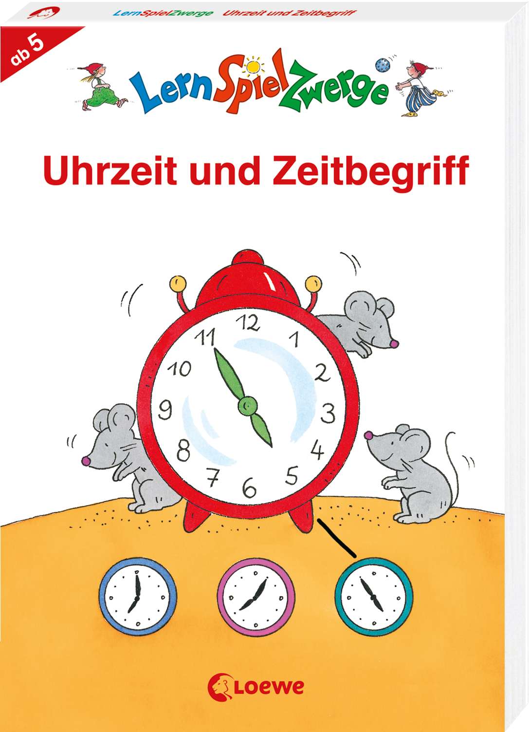 LernSpielZwerge - Uhrzeit und Zeitbegriff