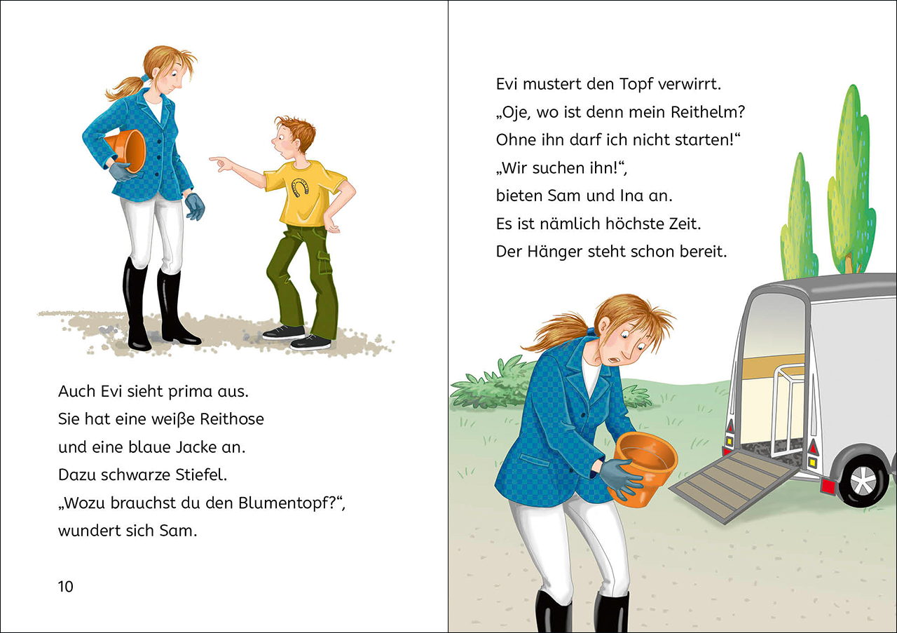 Leselöwen 2. Klasse - Geschichten vom Reitturnier 9783743207172_2