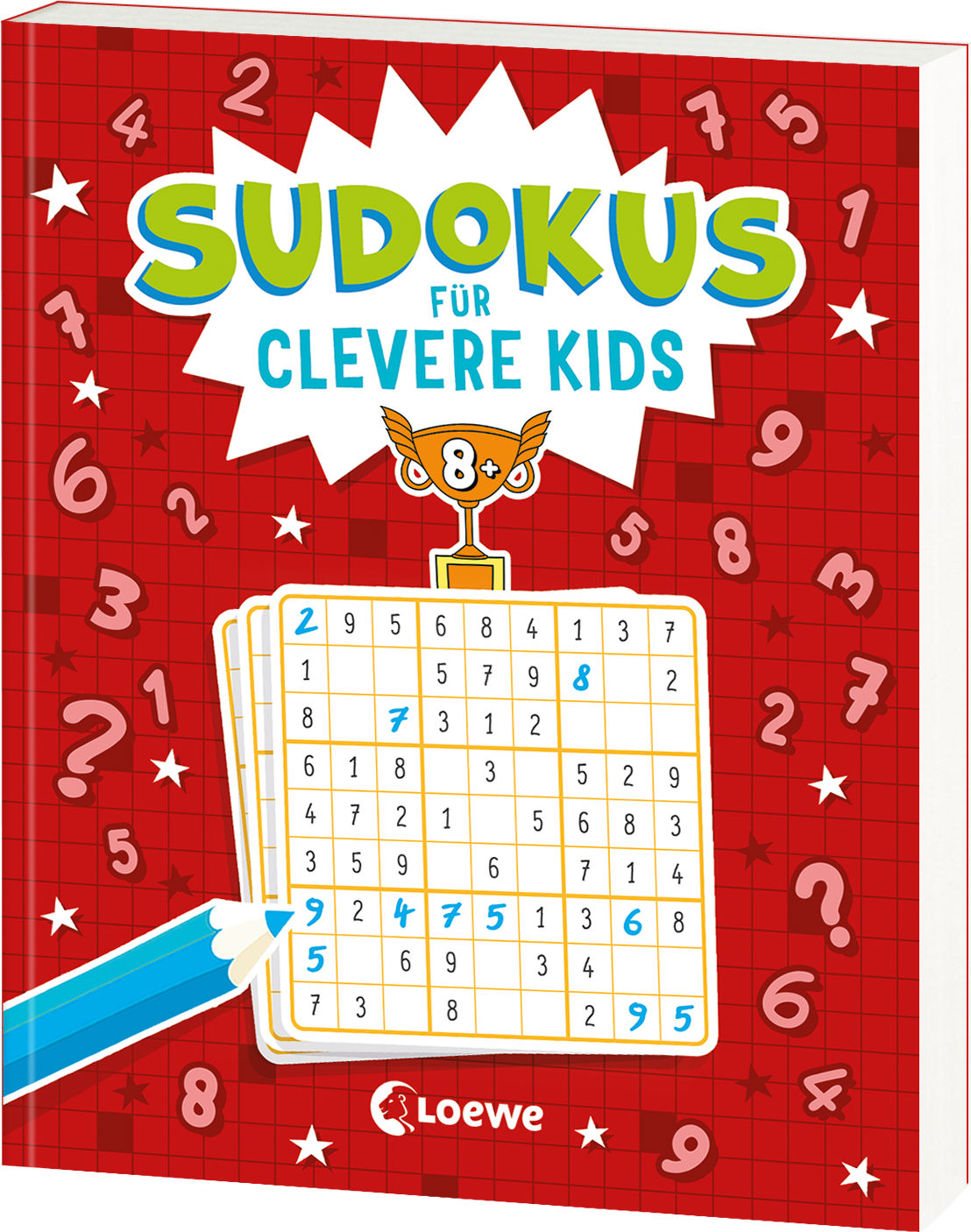 Sudokus für clevere Kids 8+ [rot] 9783743226715
