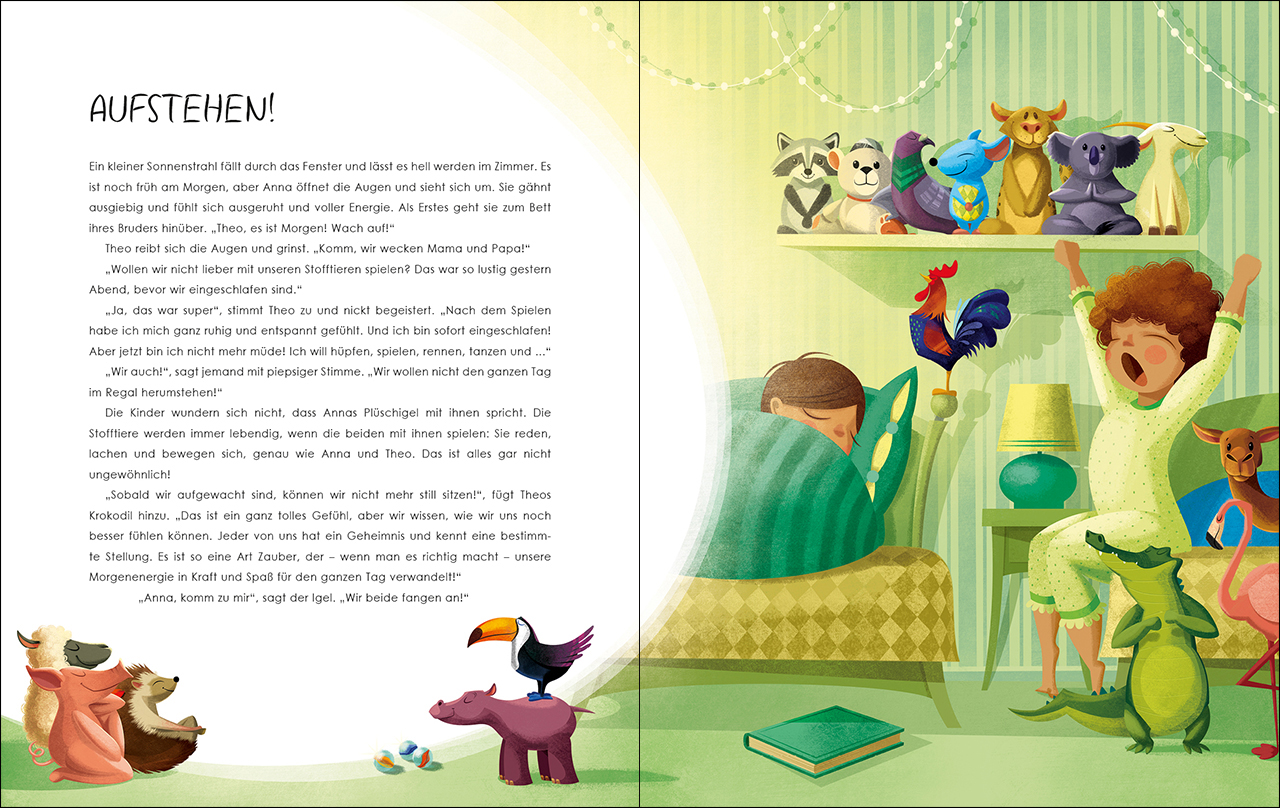 Kinder-Yoga zum Aufwachen 9783743208858_3