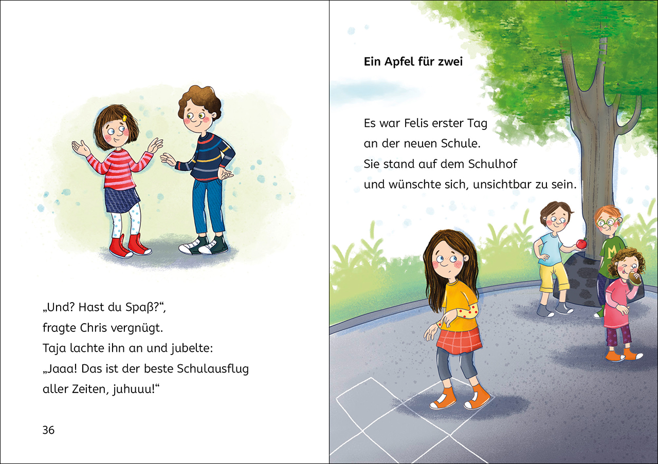 Leselöwen 2. Klasse - Geschichten vom Schulausflug 9783743211933_1