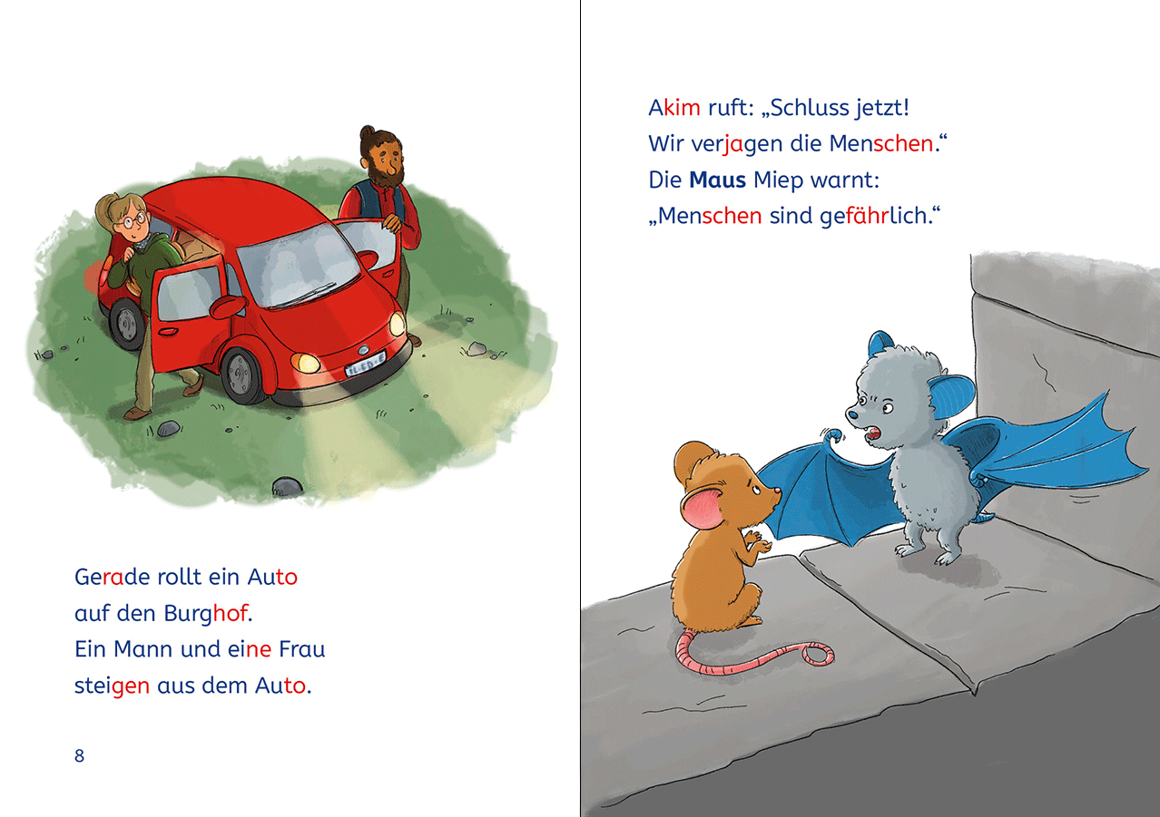 Leselöwen 1. Klasse - Fledermaus im Anflug 9783743219014_11