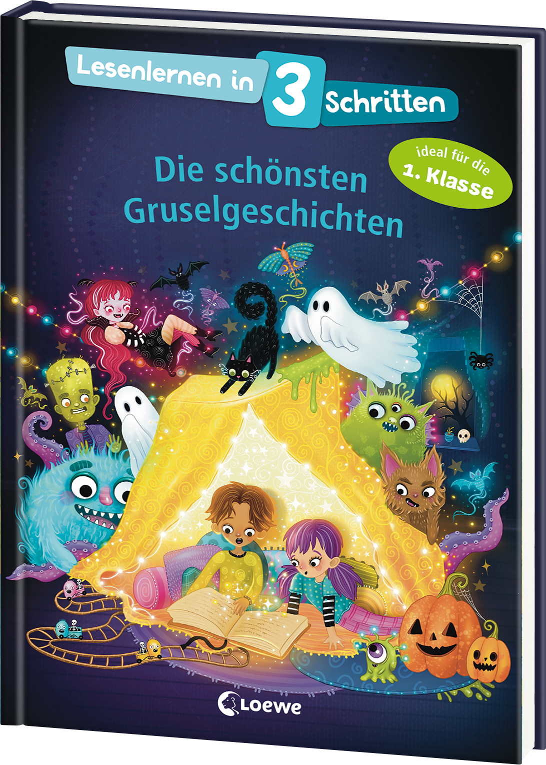 Lesenlernen in 3 Schritten - Die schönsten Gruselgeschichten 9783743219656