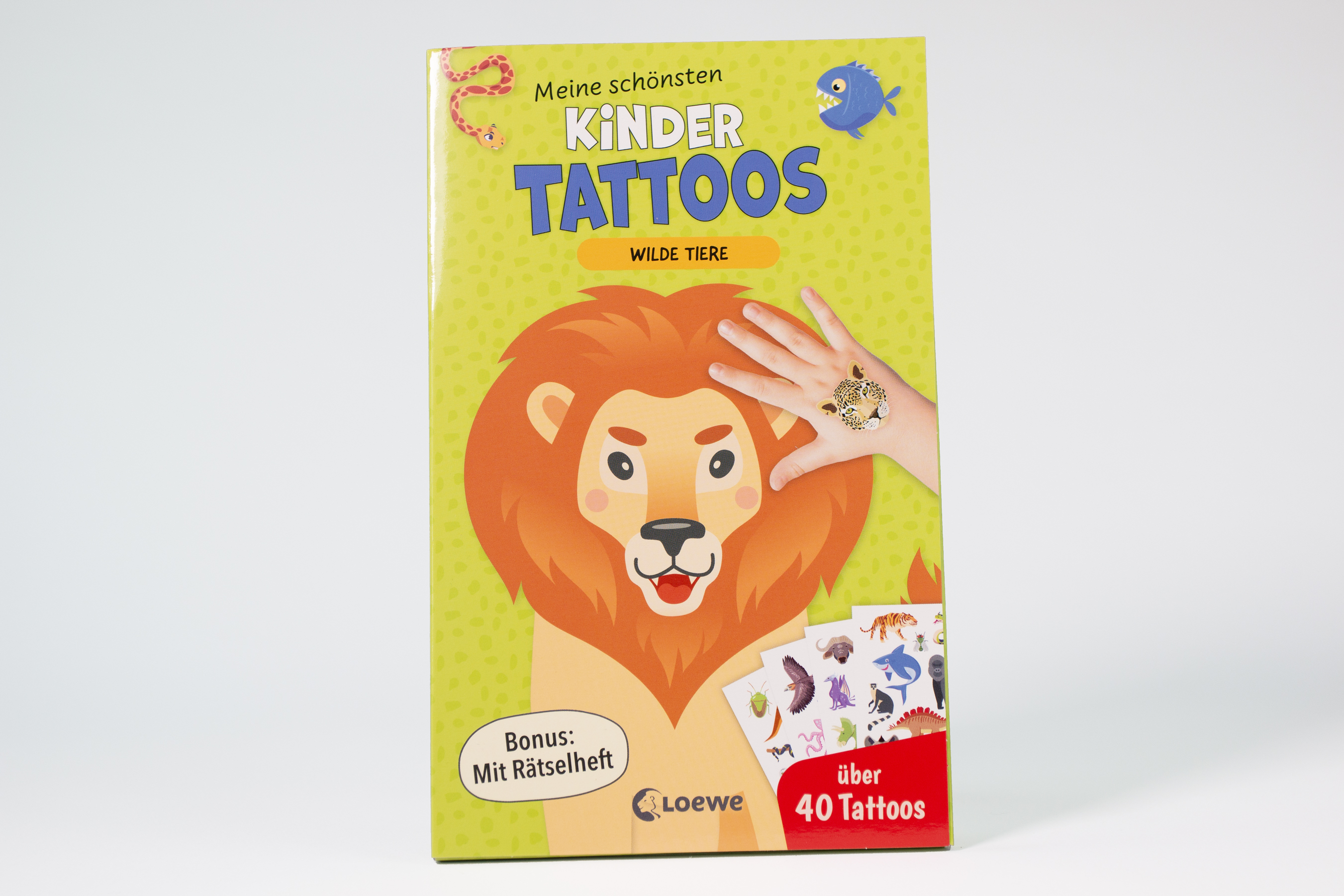 Meine schönsten Kindertattoos - Wilde Tiere 9783743220287_1