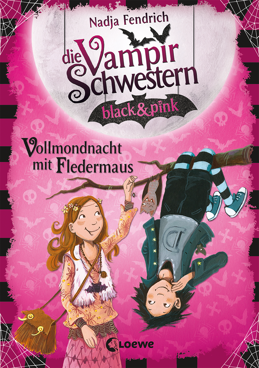 Die Vampirschwestern black & pink (Band 2) - Vollmondnacht mit Fledermaus 9783785588130